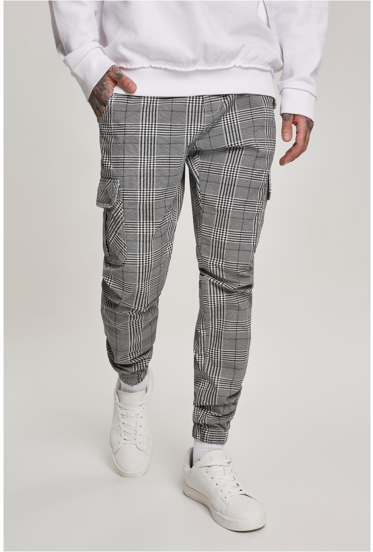 Funktionshose AOP Glencheck Cargo Jog Pants