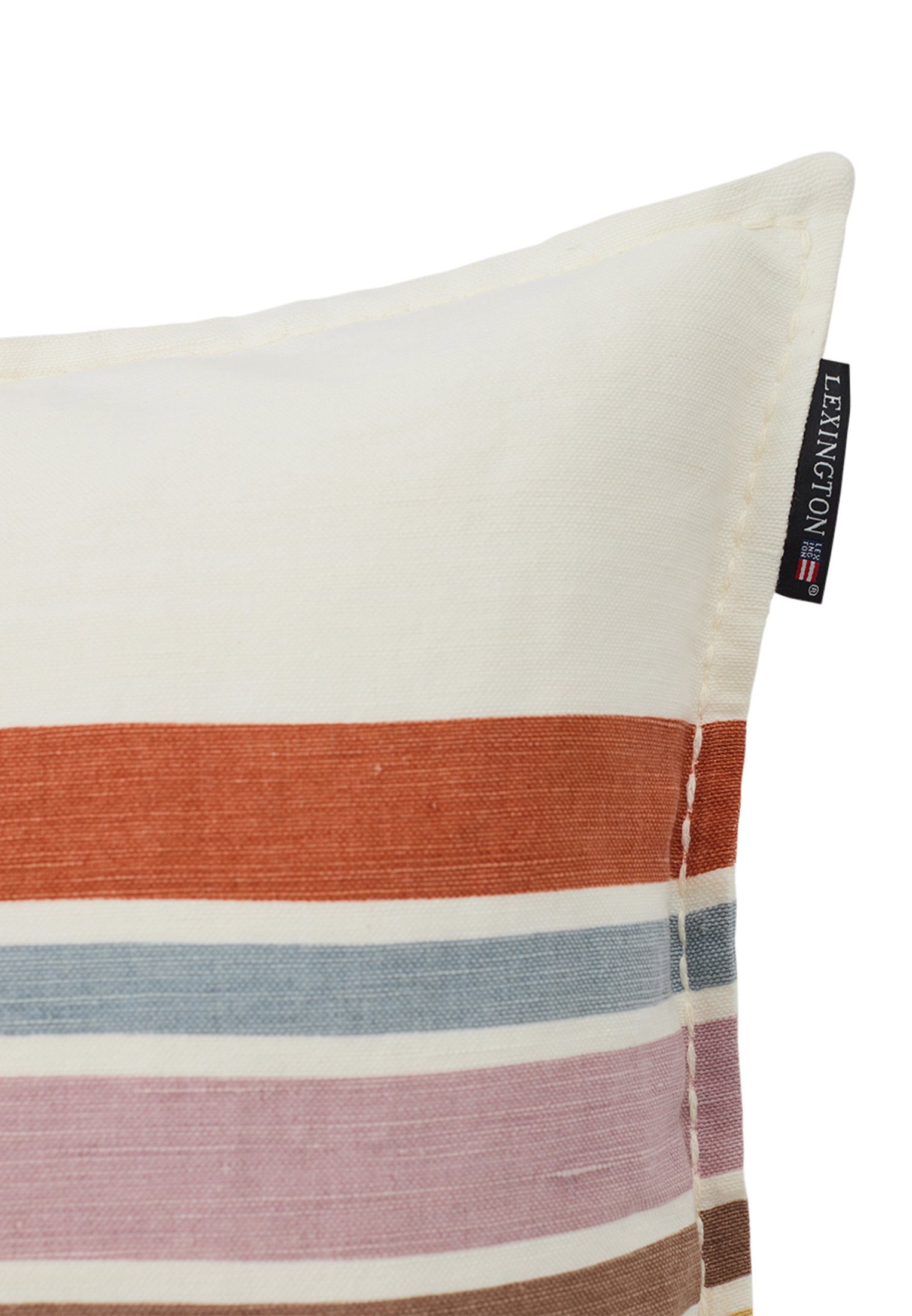 Striped Linen/Cotton, Kissenhülle Lexington Multi Color
