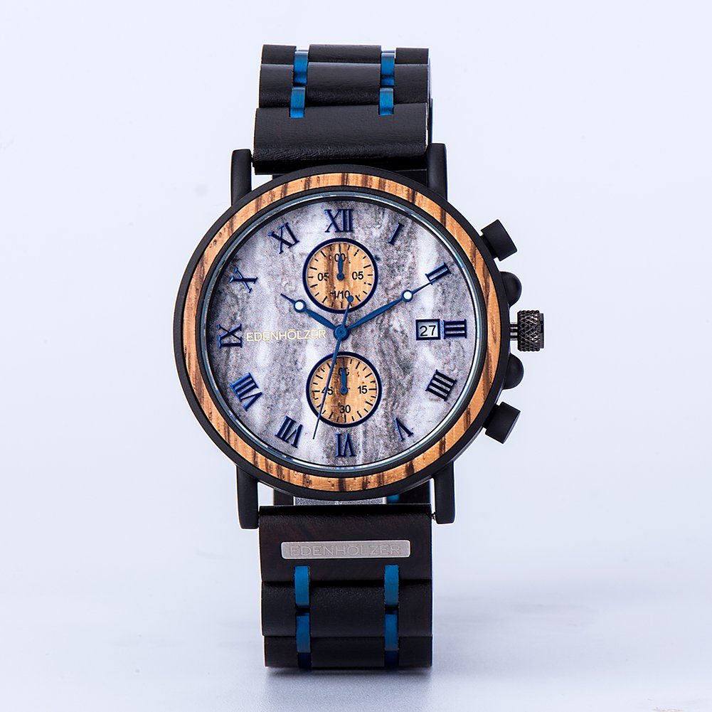 Edenhölzer Quarzuhr Paulau