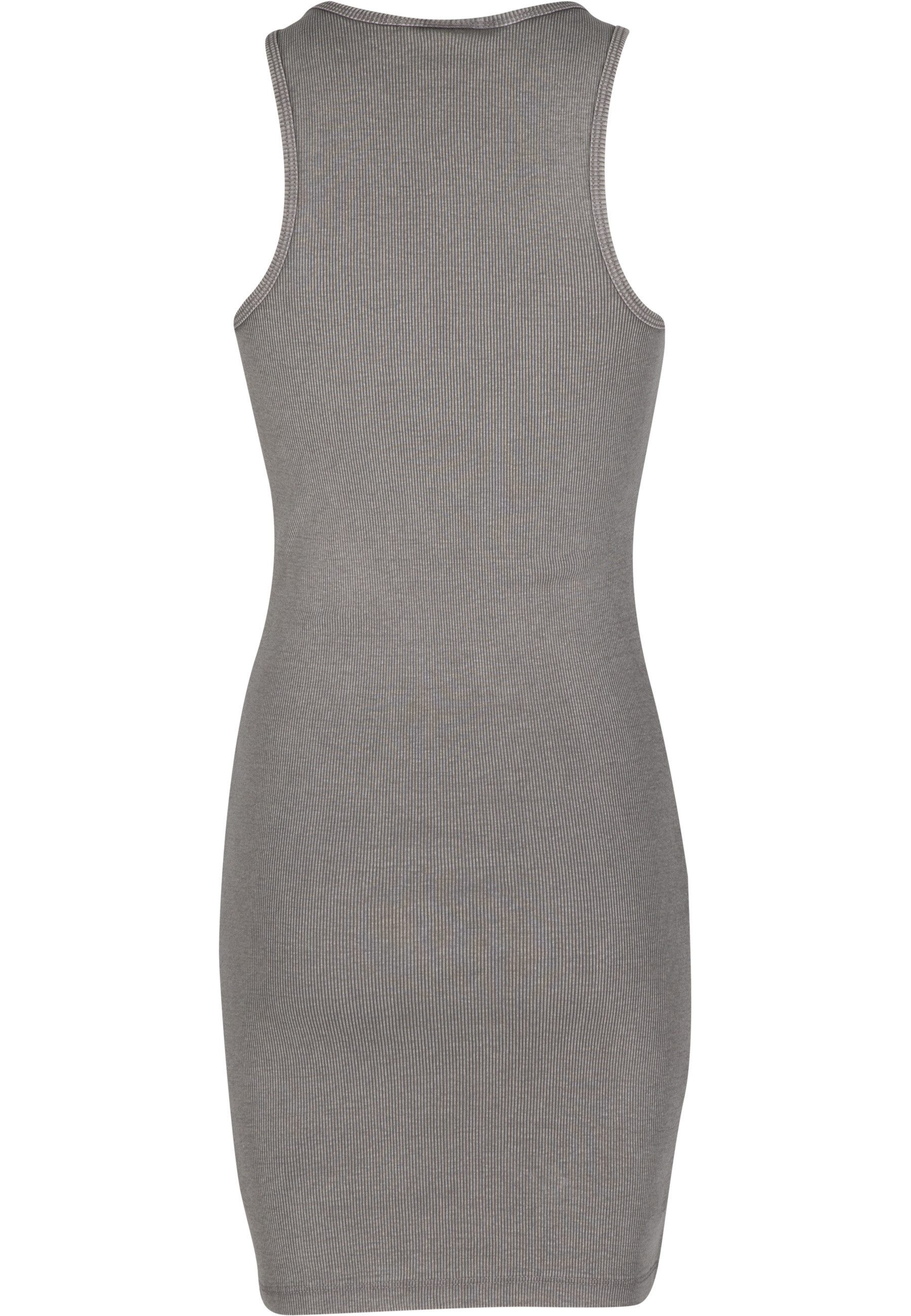 URBAN CLASSICS Shirtkleid Urban Classics Ladies Washed Rib Jersey Dress (1-tlg)