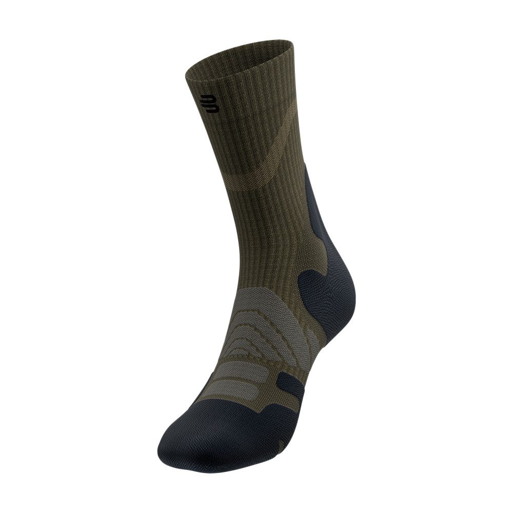 Bauerfeind Sportsocken Outdoor Merino Compression Socks mit hohem Anteil an Merinowolle