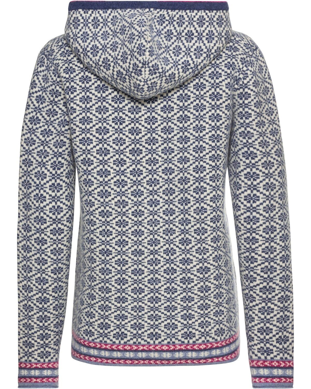 Reitmayer Strickpullover Jacquard-Kapuzenpullover günstig online kaufen