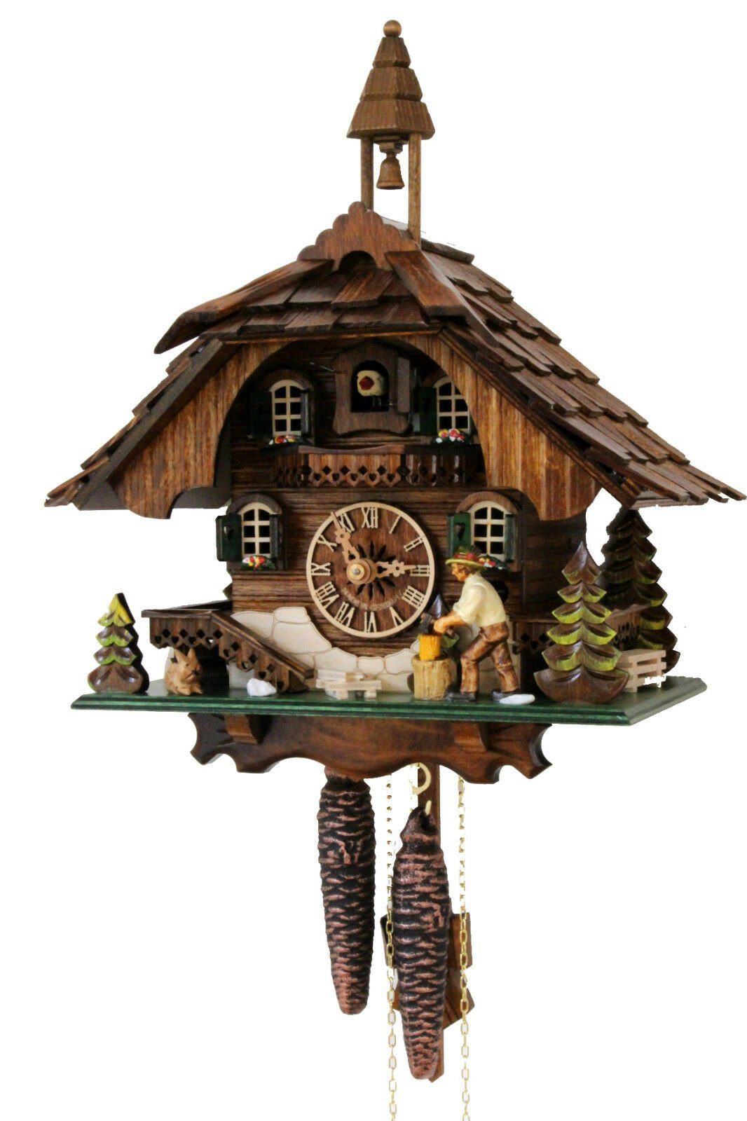 Clockvilla Hettich-Uhren Wanduhr Kuckucksuhr original aus dem Schwarzwald günstig online kaufen