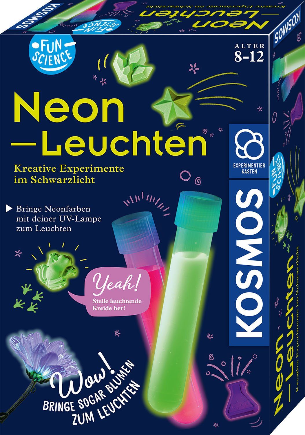 Kosmos Experimentierkasten Fun Science Coole Neonleuchten