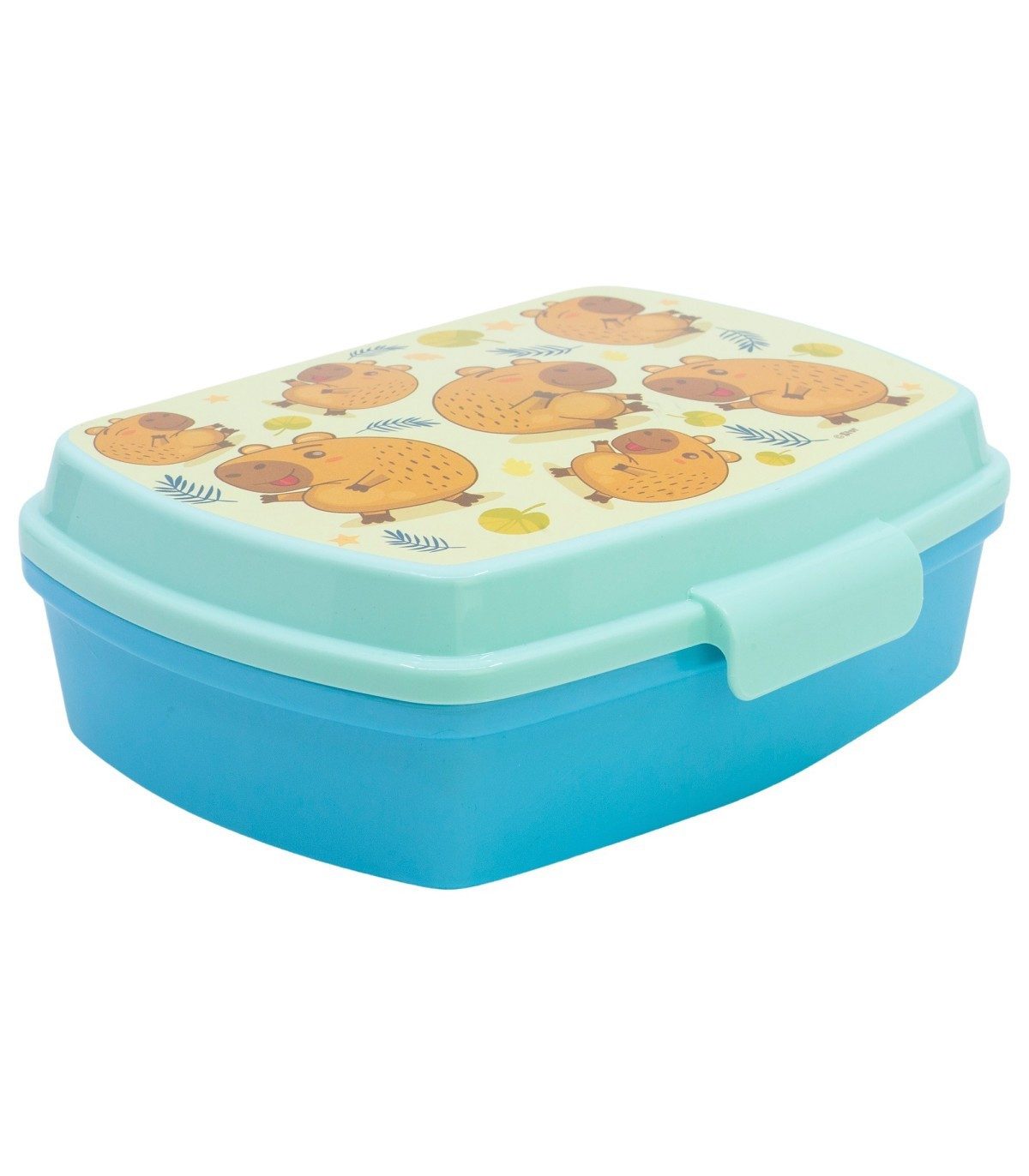 Lunchbox Capibara Lunchbox Kinder Brotdose für Schule Freizeit und Ausflug