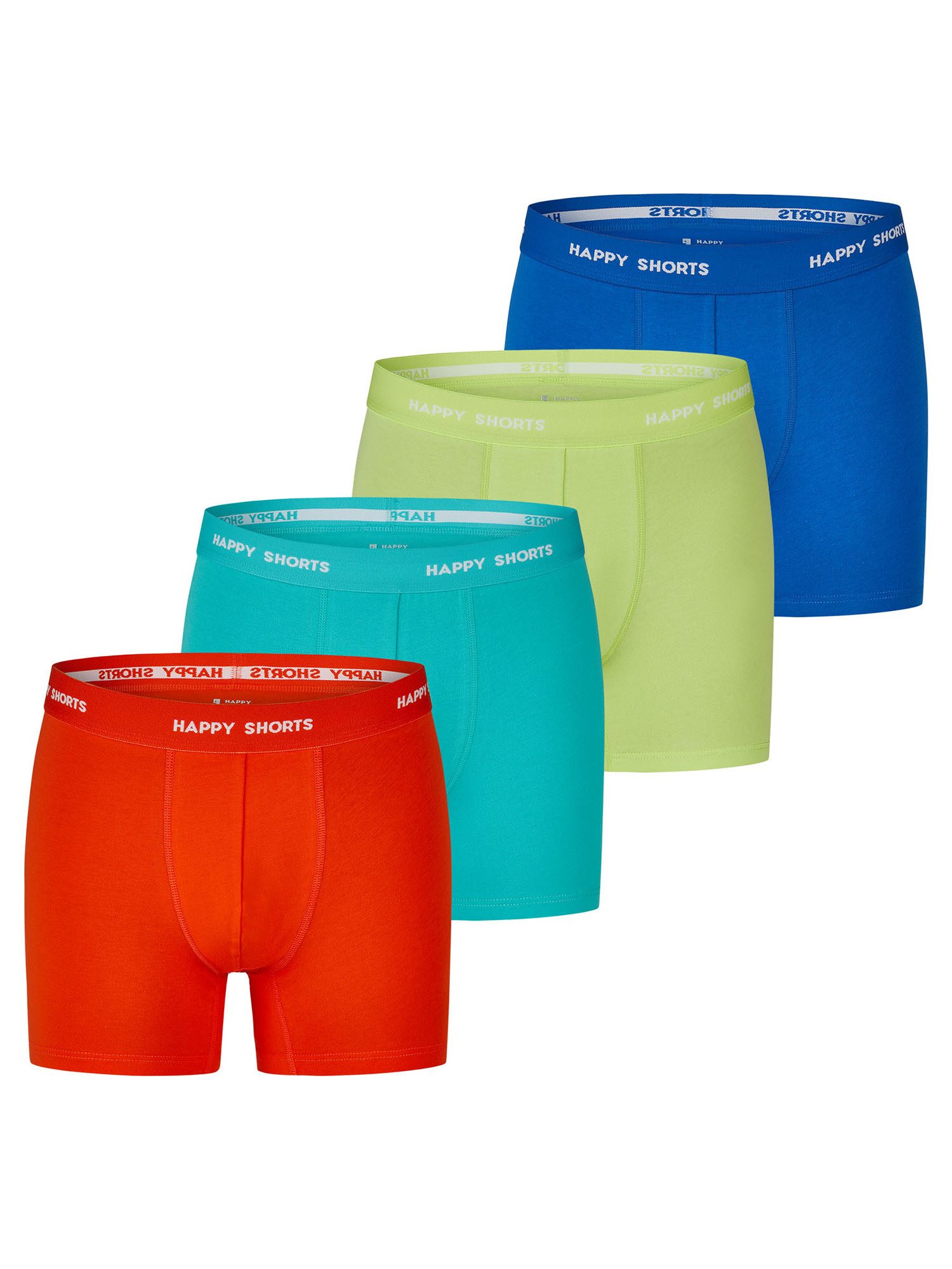 HAPPY SHORTS Retro Boxer Neon (4-St) Retroshorts, Vintage Boxer günstig online kaufen