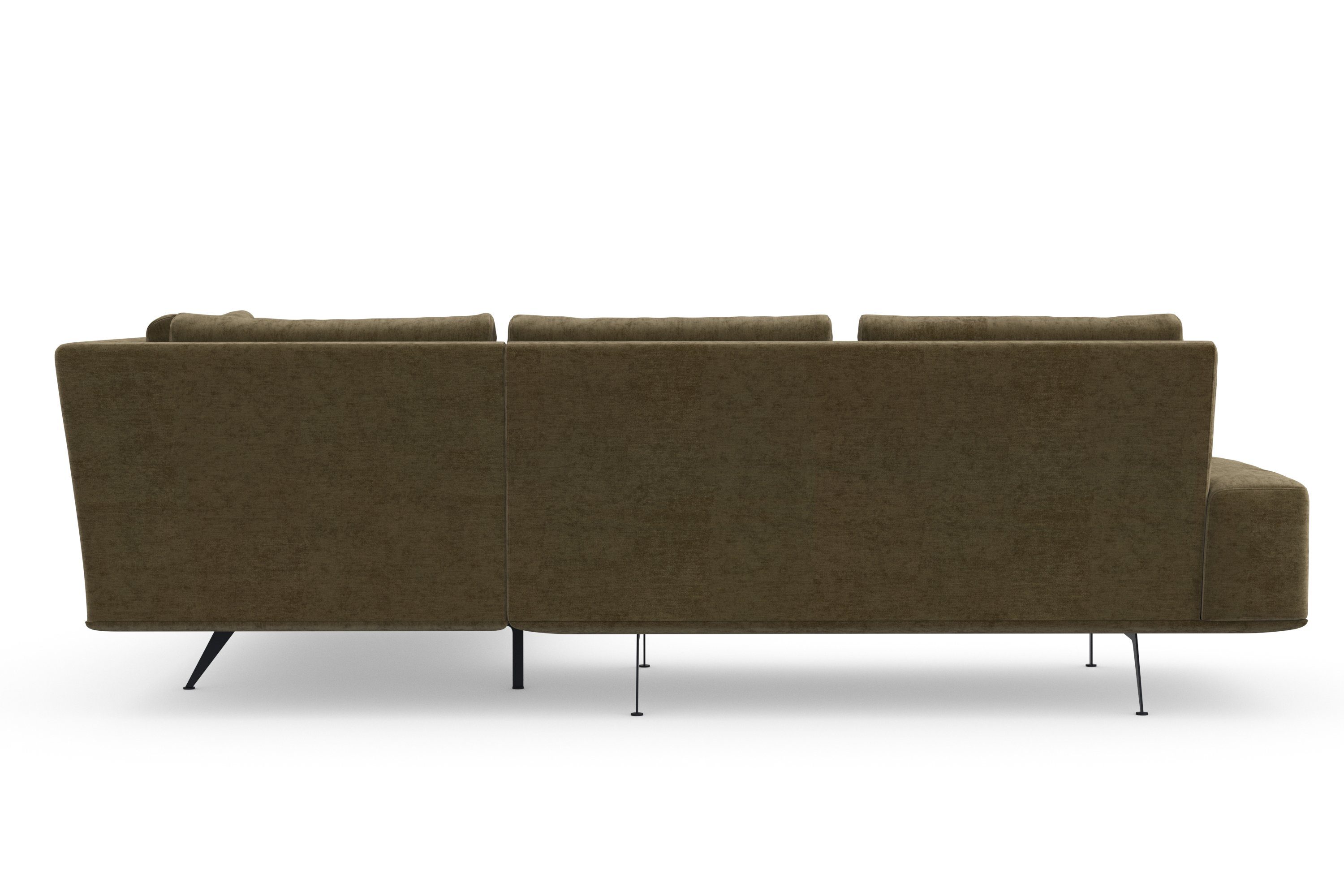 machalke® schöner Bodenfreiheit Ecksofa, mit