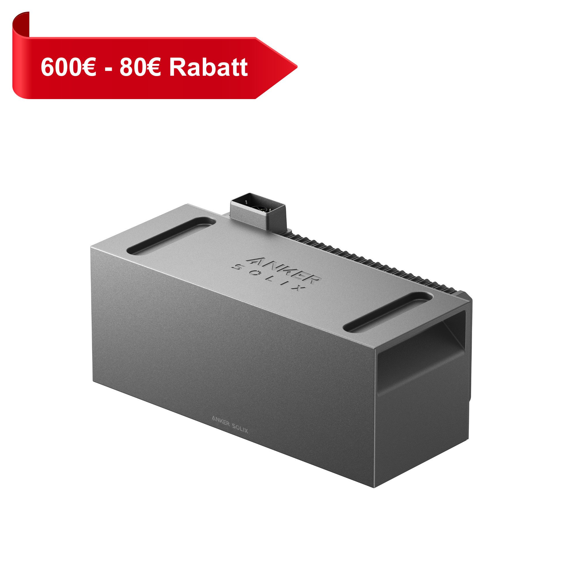 Anker Balkonkraftwerk Anker SOLIX BP1600 Erweiterungsakku, Solarspeicher für Balkonkraftwerk, (0% MwSt)