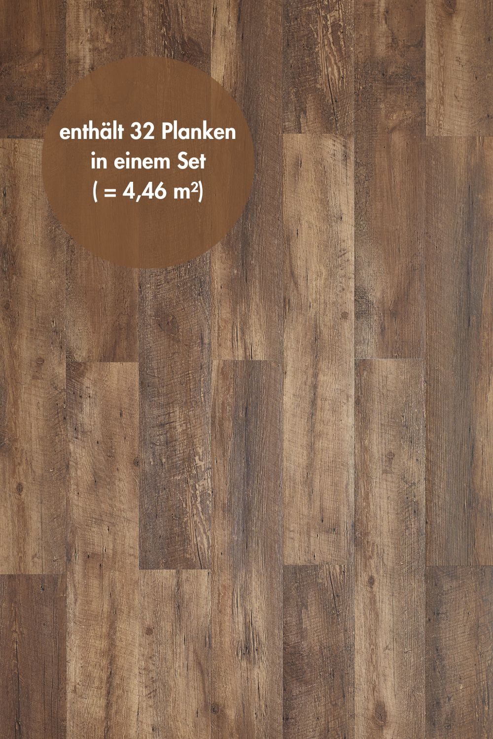 misento Designboden Vinylboden selbstklebend in Holzoptik, 32 St., 32 PVC P günstig online kaufen