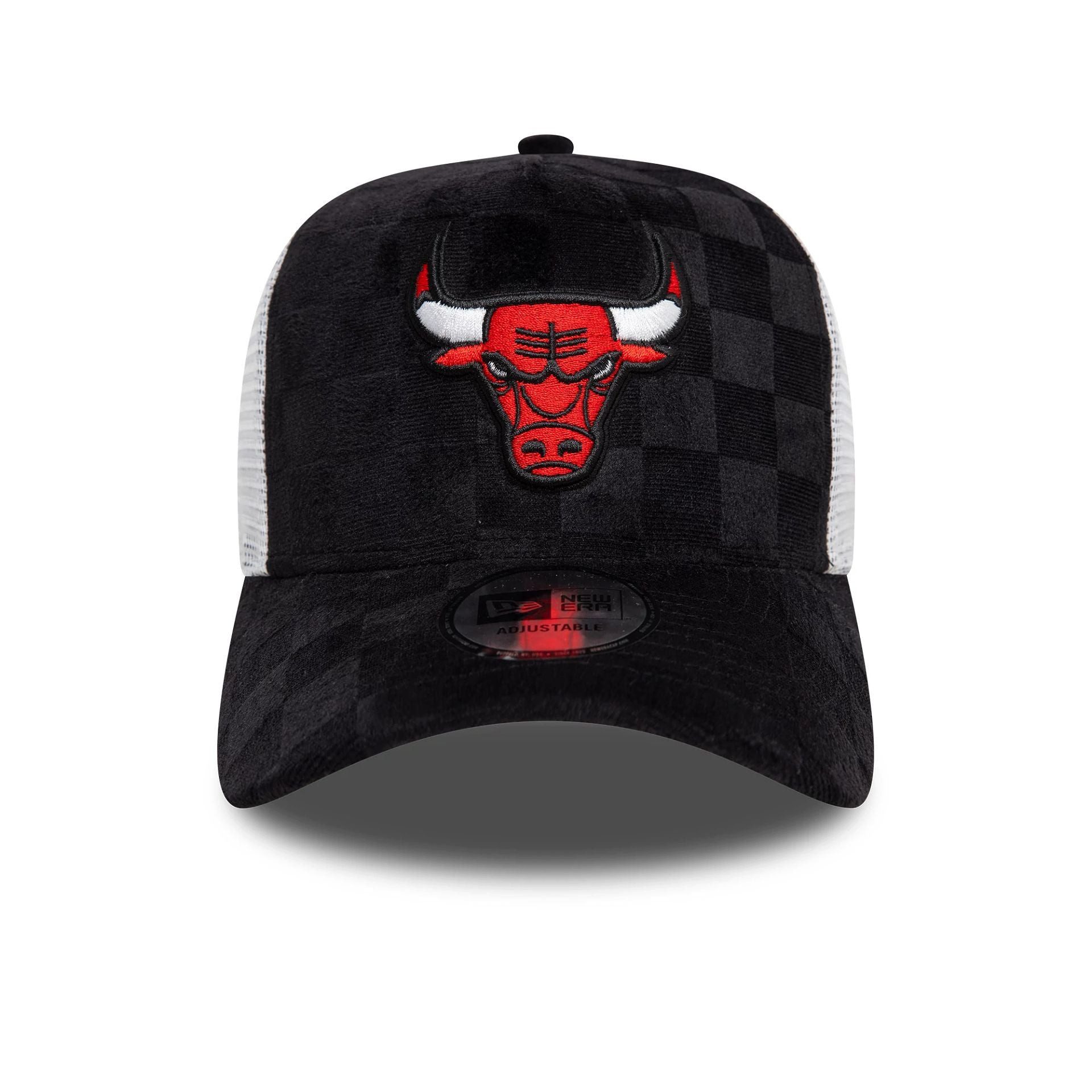 New Era Snapback Cap 9FORTY A-Frame Tonal Check Chicago Bulls