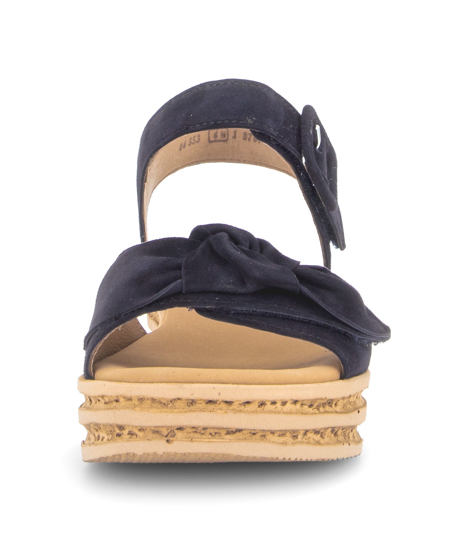 Gabor Keilsandalette, Sommerschuh, Riemchensandale mit praktischen Klettverschlüssen