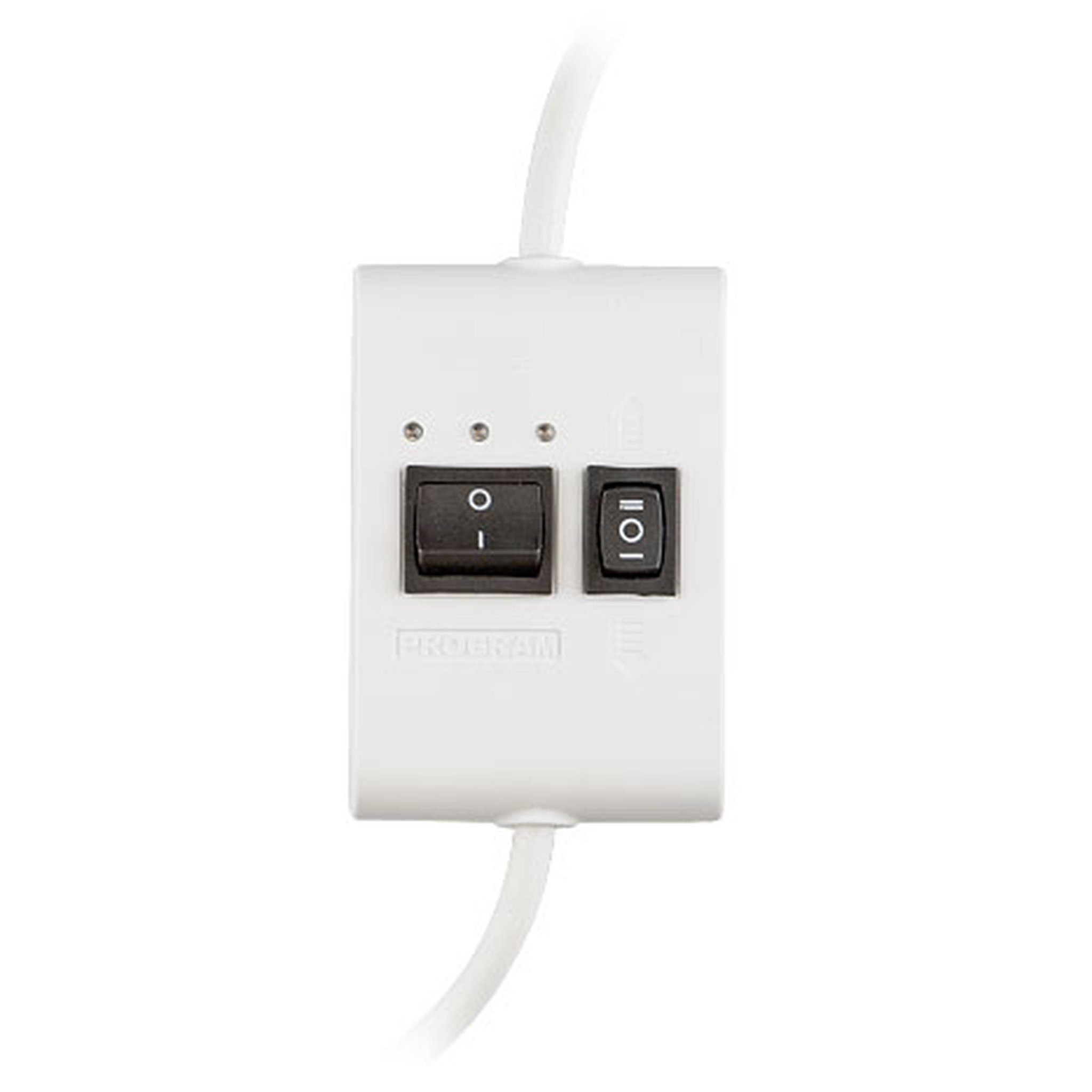 jarolift Rollladenmotor Einstellkabel / Setzkabel für Rollladenmotoren TDEP, (Packung, 1 St), LED Anzeige, Leuchtenklemme, Schuko Stecker