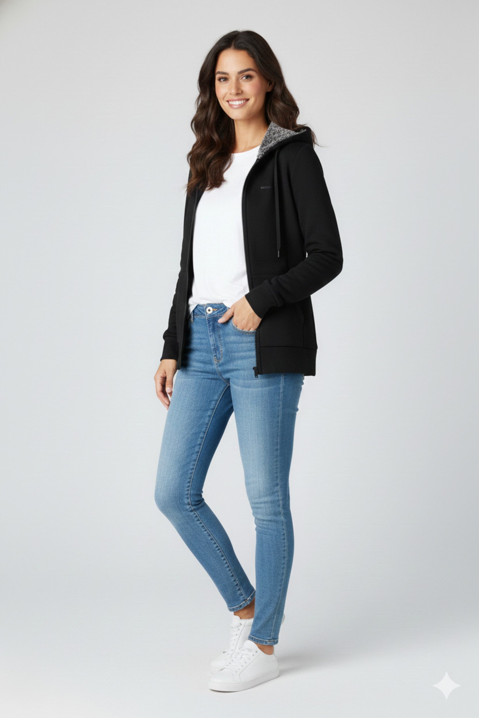 ONLY Kapuzensweatjacke Onlfinley Ls Zip Hood Noos Jacke – Das essentielle B günstig online kaufen