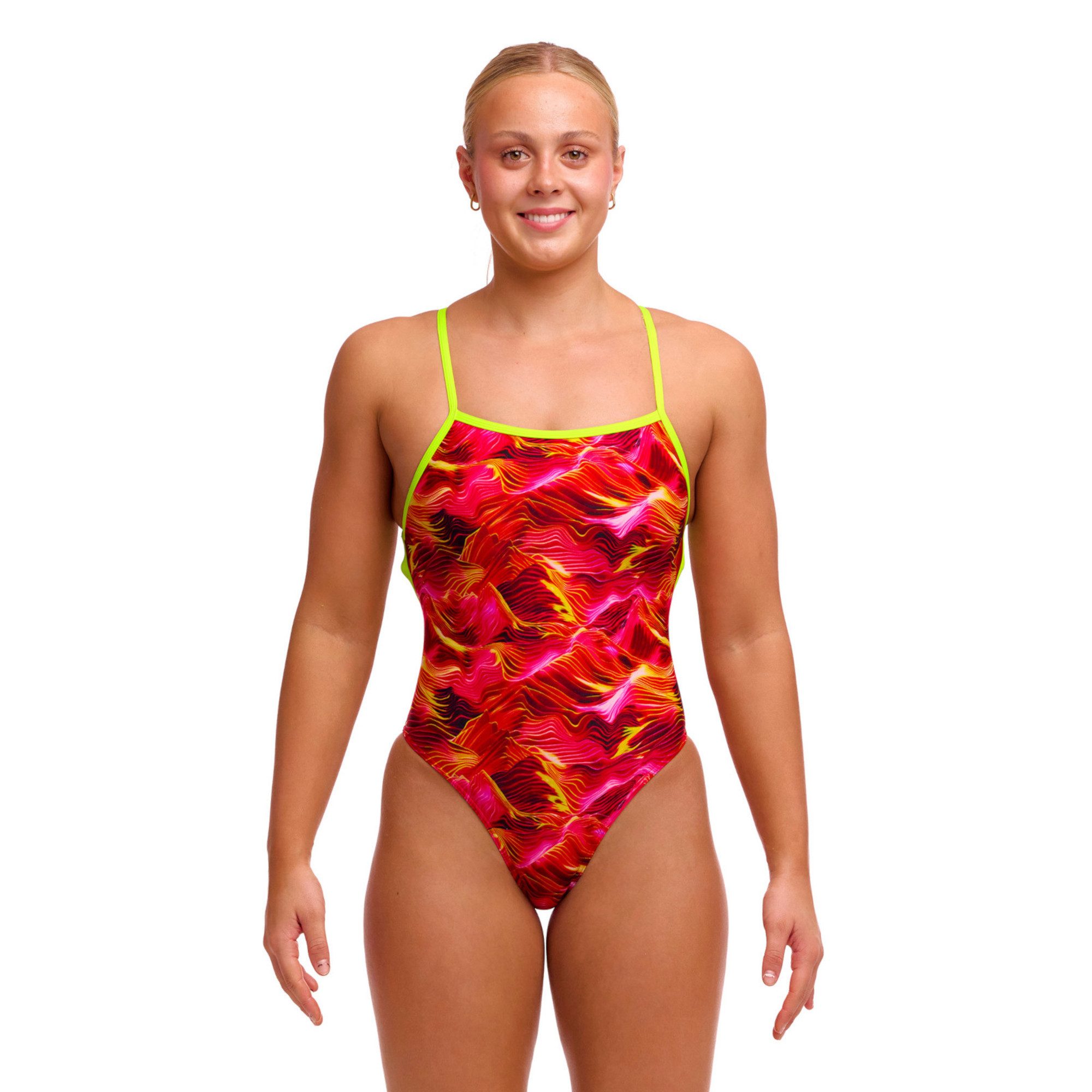 Funkita Badeanzug Funkita Damen Badeanzug Strapped In One Piece FKS034L