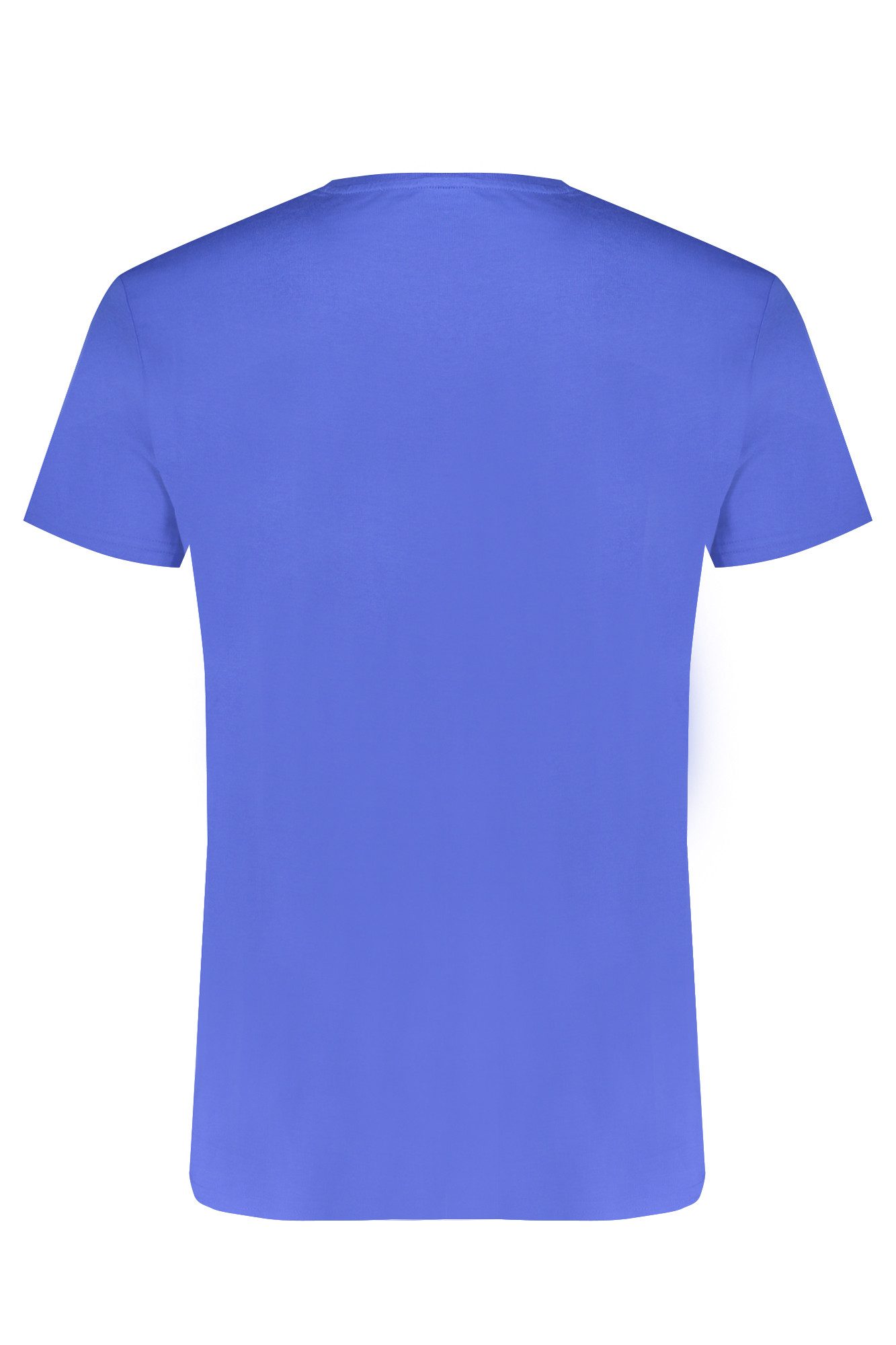 Trussardi T-Shirt Blaues Herren T-Shirt kurzarm mit Rundhals und