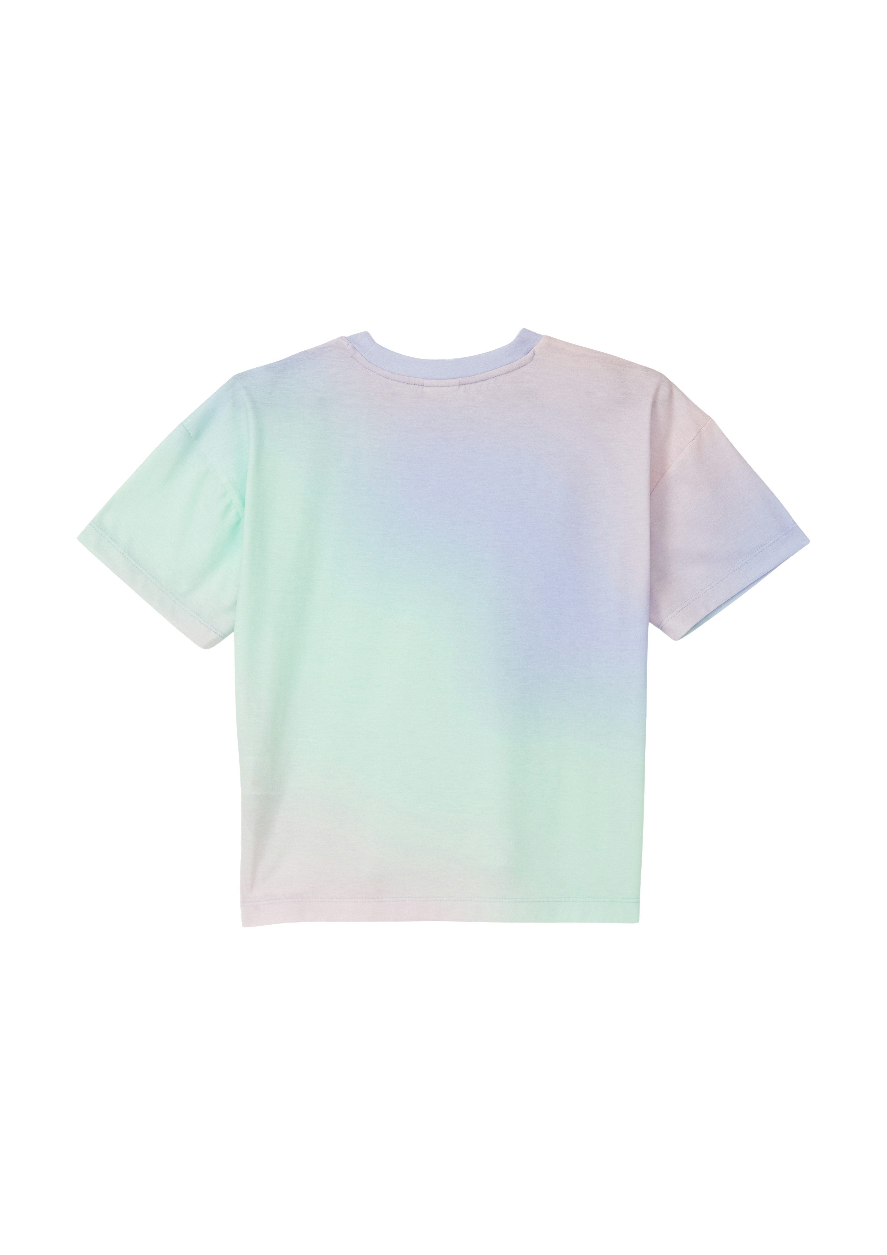 s.Oliver Junior T-Shirt kurz, mit Regenbogen-farbverlauf, für Girls