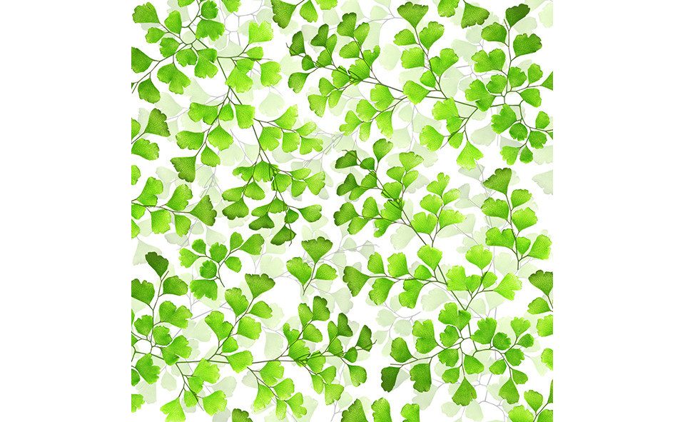 Braun+Company Atelier Papierserviette Braun & Company Servietten Summer Leaves 33 x 33