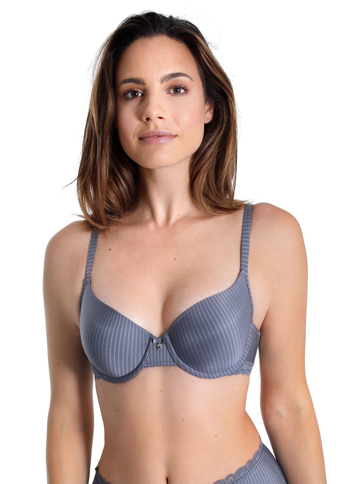 dusty (Stück, Schalen-BH Sassa BH Stripe Grey Schalen Lovely - 1-tlg)