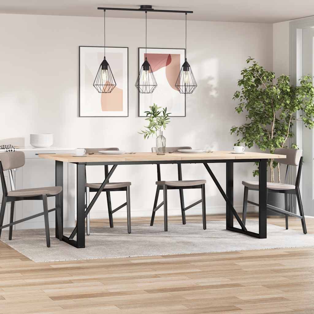 vidaXL Tischplatte Tischplatten 4 Stk. 100x50x2,5 cm Rechteckig Massivholz Kiefer (4 St)