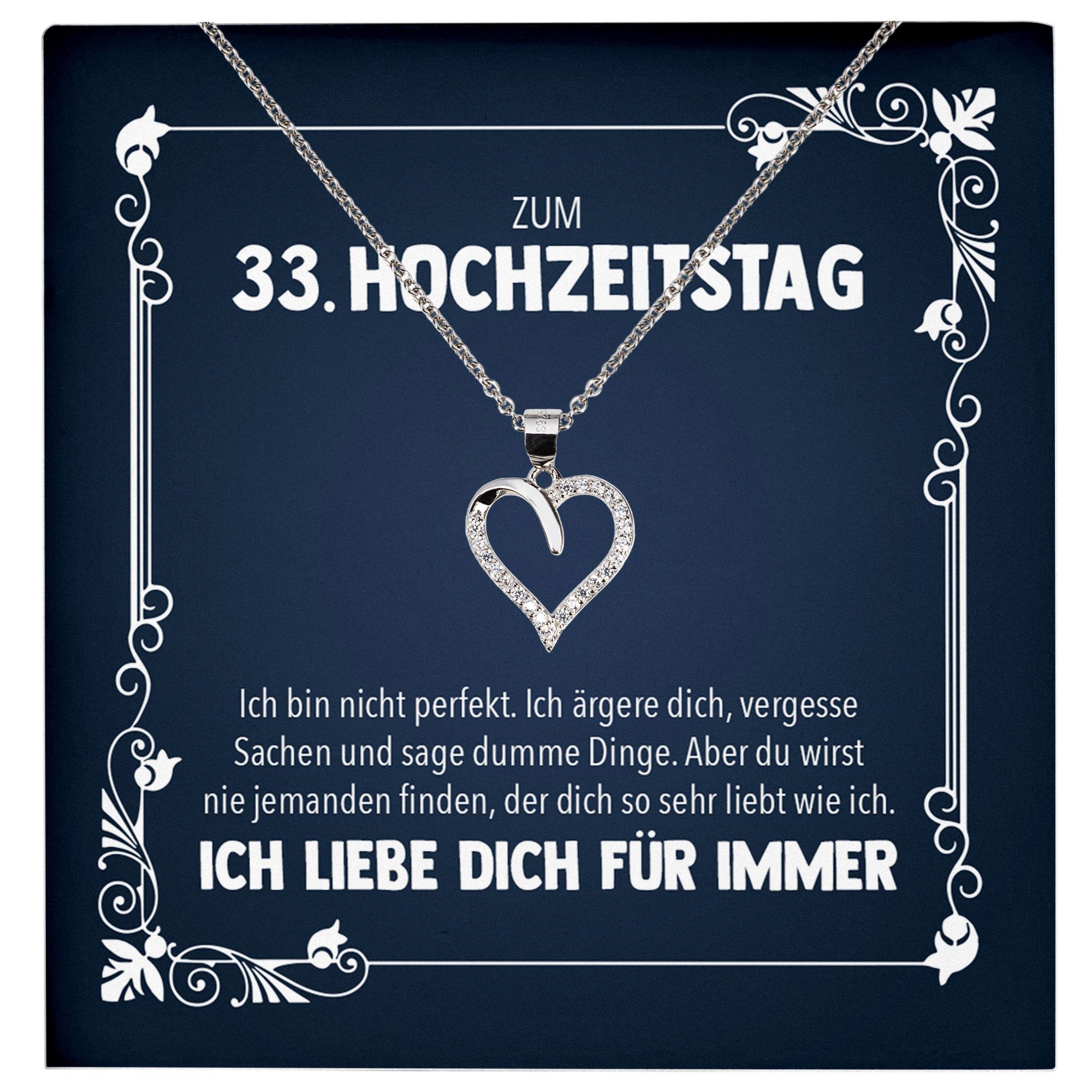 22Feels Schmuckset Ehefrau Zum 33. Hochzeitstag günstig online kaufen