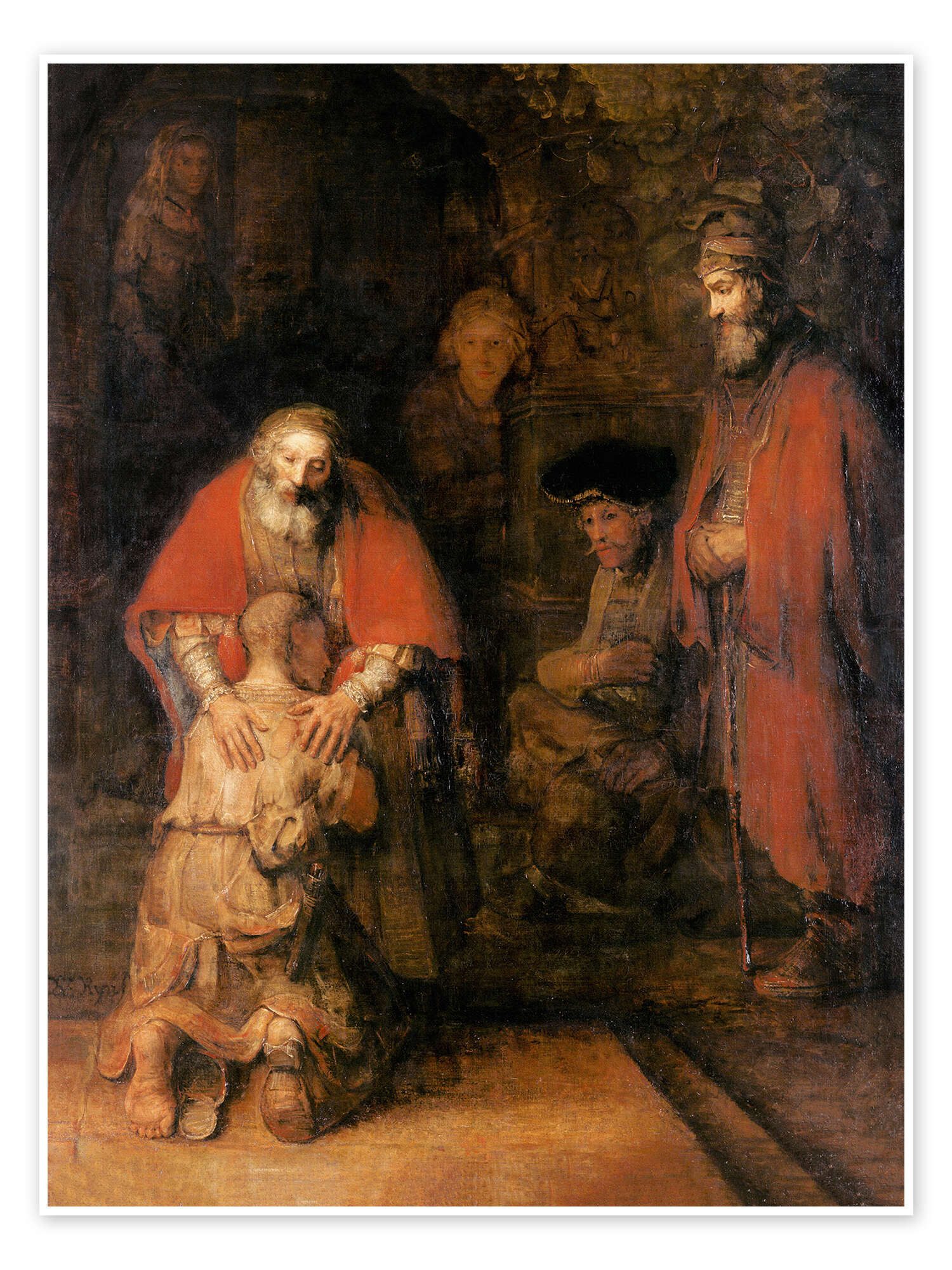 Posterlounge Wandbild Die Rückkehr des verlorenen Sohnes, Rembrandt van Rij günstig online kaufen