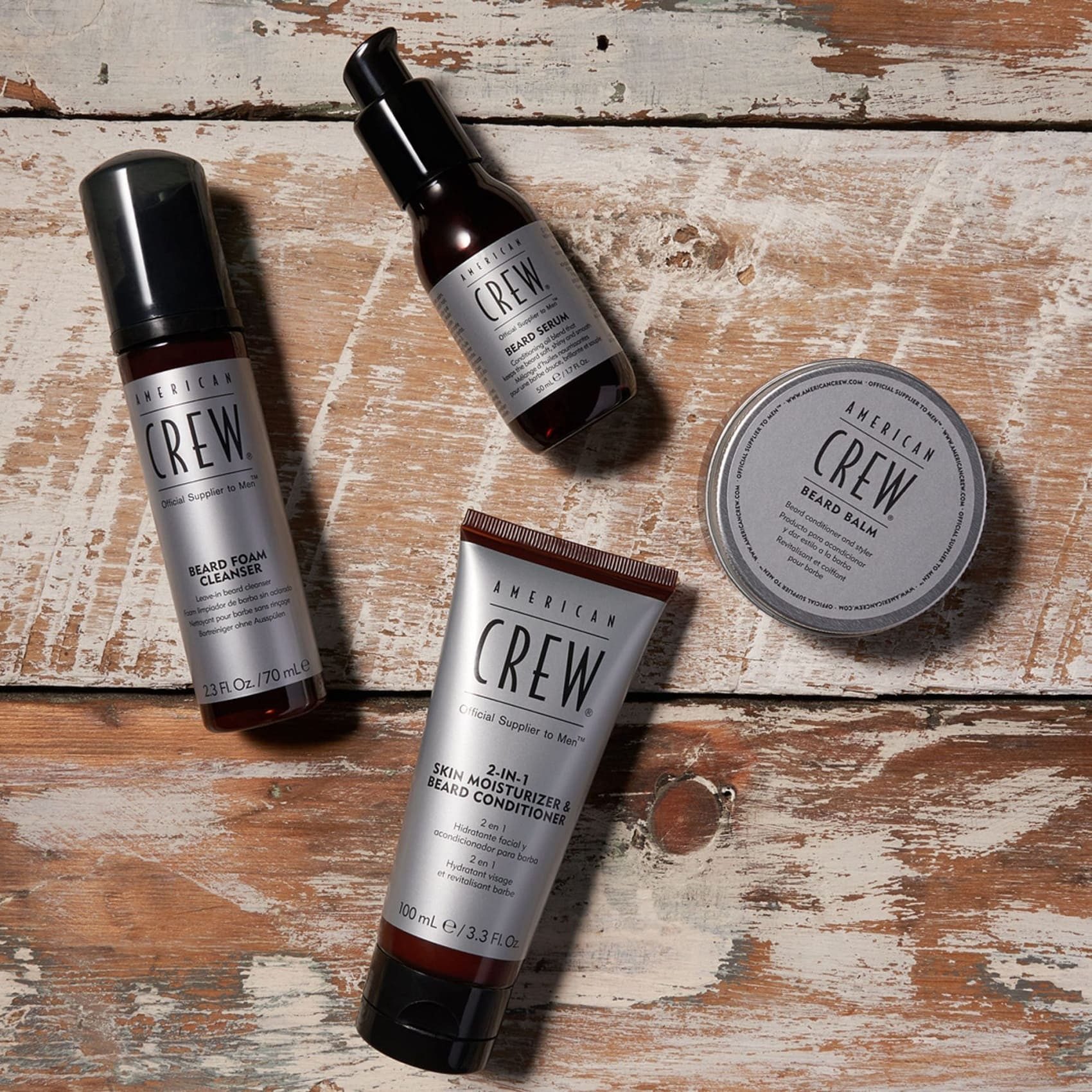 American Crew Bartconditioner 2-IN-1 SKIN MOISTURIZER AND BEARD CONDITIONER, Macht Barthaare weicher & pflegt, stärkt die Haut, ohne Rückstände