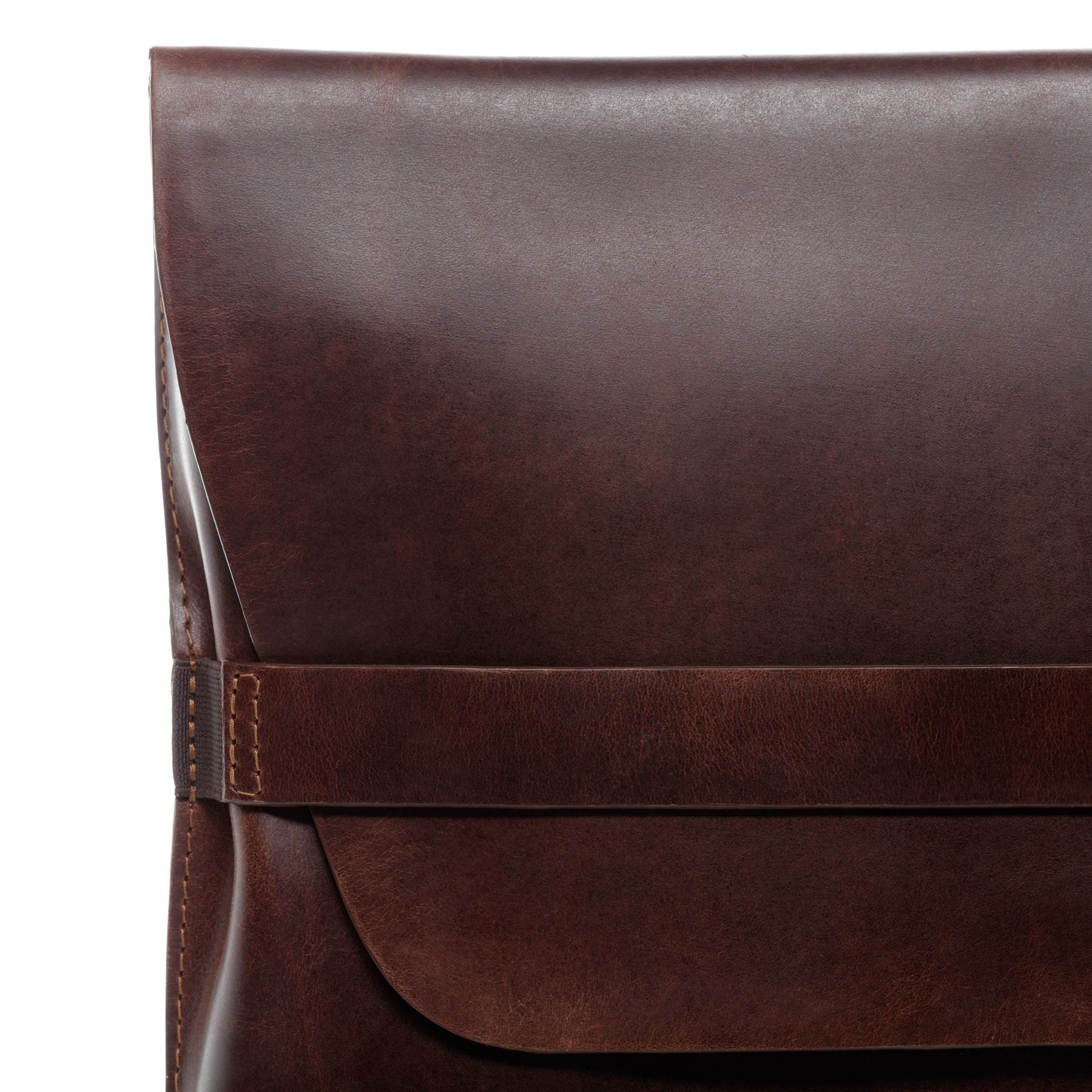 SID & VAIN Laptop-Hülle echt Leder Aktentasche 13 Zoll Laptop-Hülle braun, Laptop-Hülle 13 Zoll Damen Herren, Arbeitstasche Umhängetasche braun