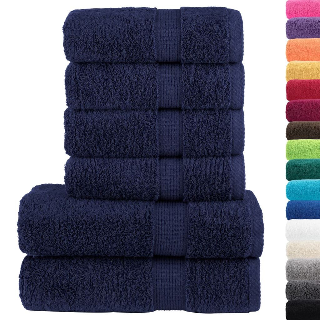 vidaXL Handtuch 6 tlg. Premium-Handtuch-Set SOLUND günstig online kaufen