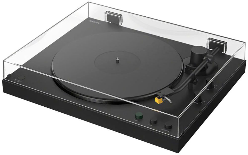 Sony PS-LX5BT Plattenspieler + Field 5 Bluetooth-Lautsprecher Plattenspieler (Riemenantrieb, Bluetooth, Vollautomatik, Riemenantrieb, Tonabnehmer, Hi Res Wi, Phono Vorv)