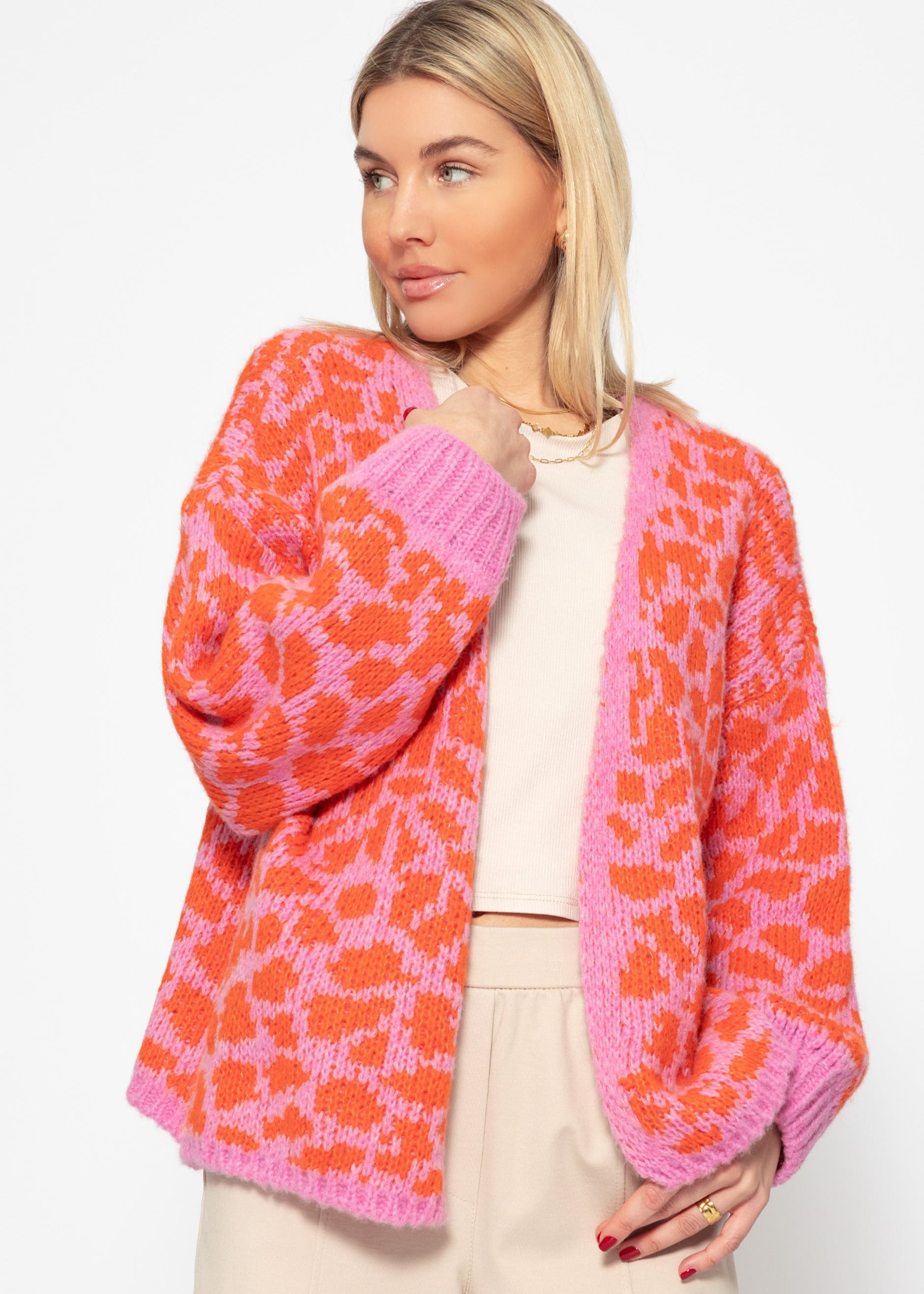 SASSYCLASSY Cardigan Cardigan Damen aus Grobstrick günstig online kaufen