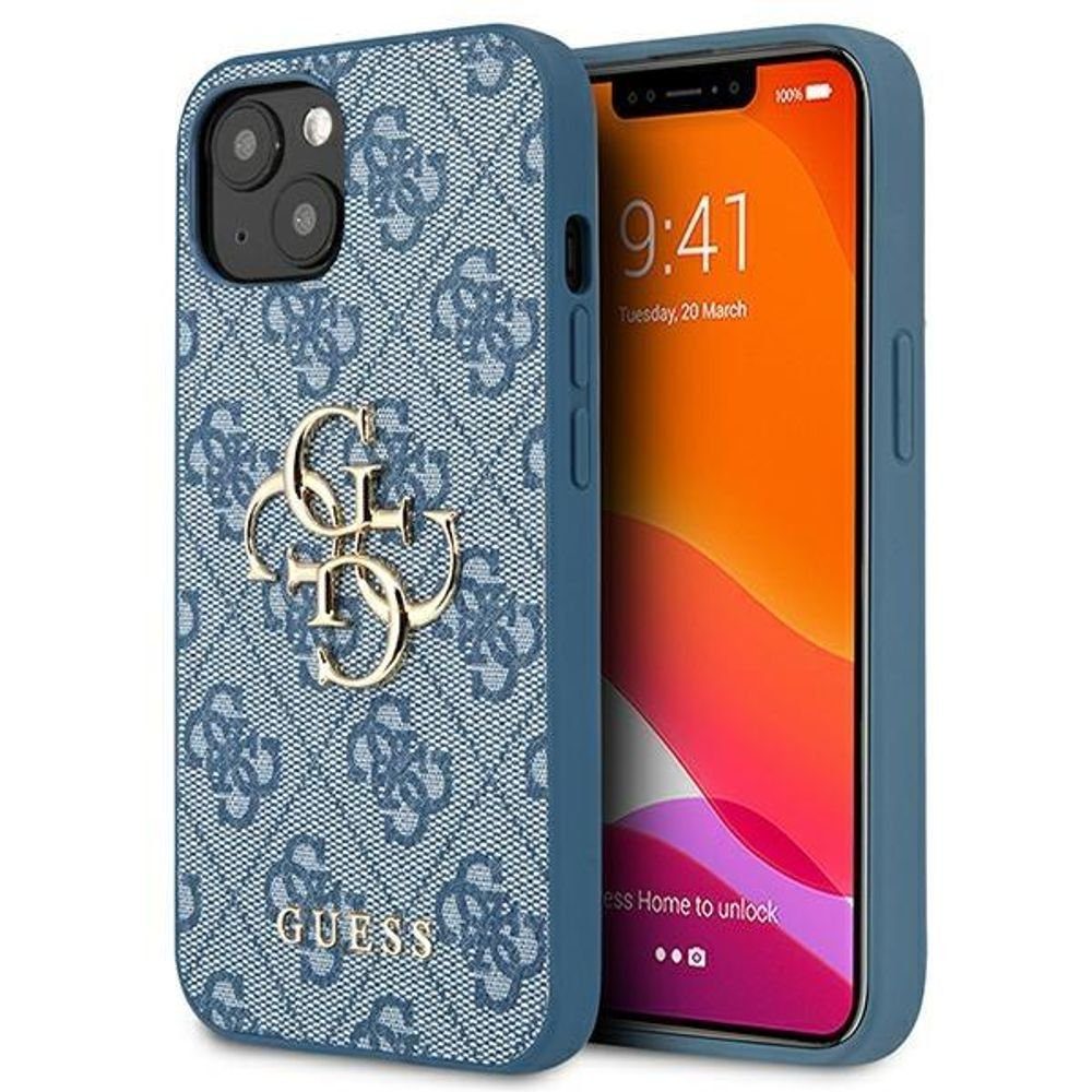 Guess Handyhülle Guess GUHCP13S4GMGBL iPhone 13 mini 5,4 blau / bla