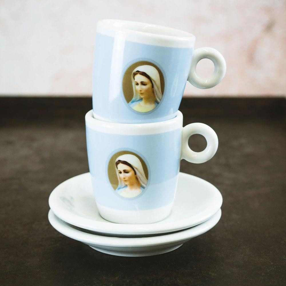 Inpetto Tasse Inpetto Cappuccinotasse mit Untertasse 2-teilig