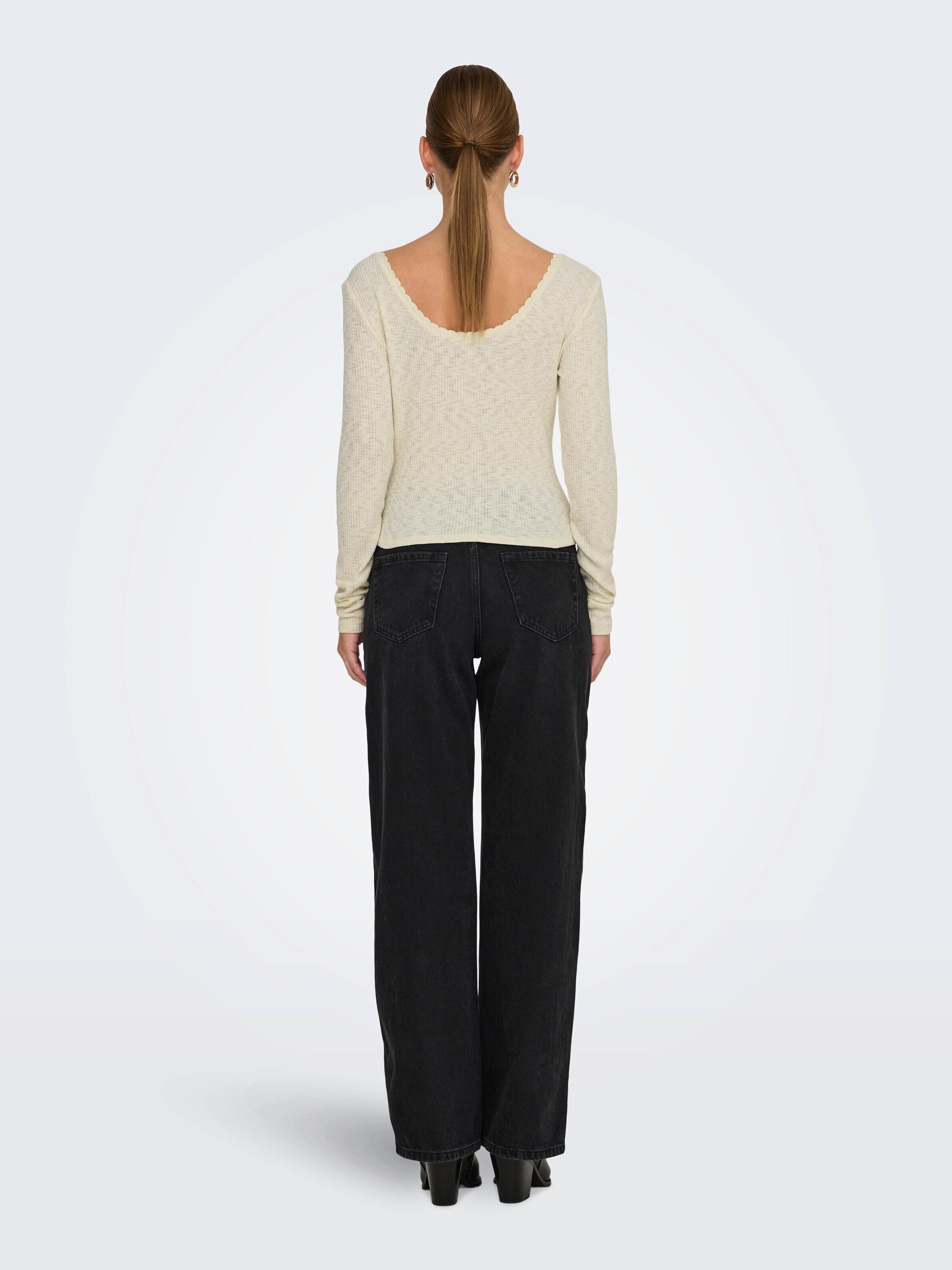 ONLY Langarmshirt ONLJULIANE (1-tlg) Plain/ohne Details günstig online kaufen