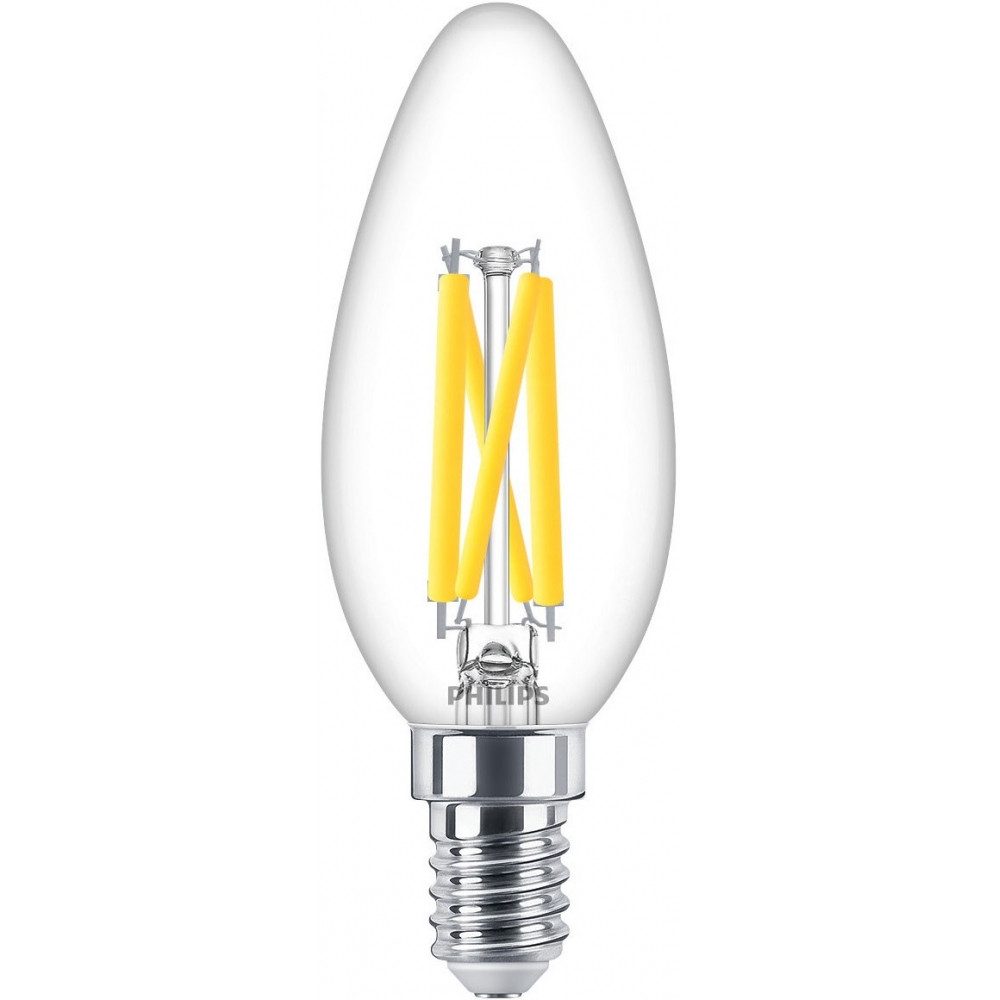 LED-Leuchtmittel Philips LEDClassic 60W B35 E14 CL WGD90 LED-Kerze