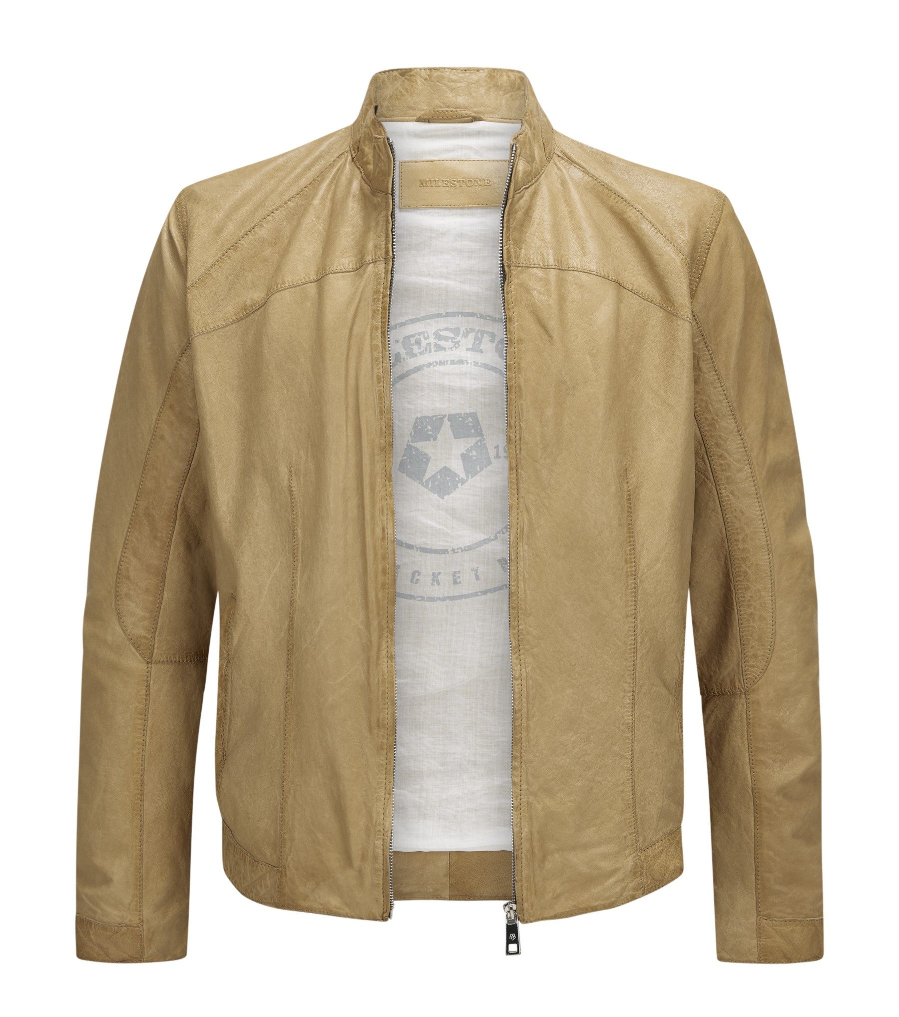 Milestone Lederjacke MSWinston Biker Blouson aus günstig online kaufen