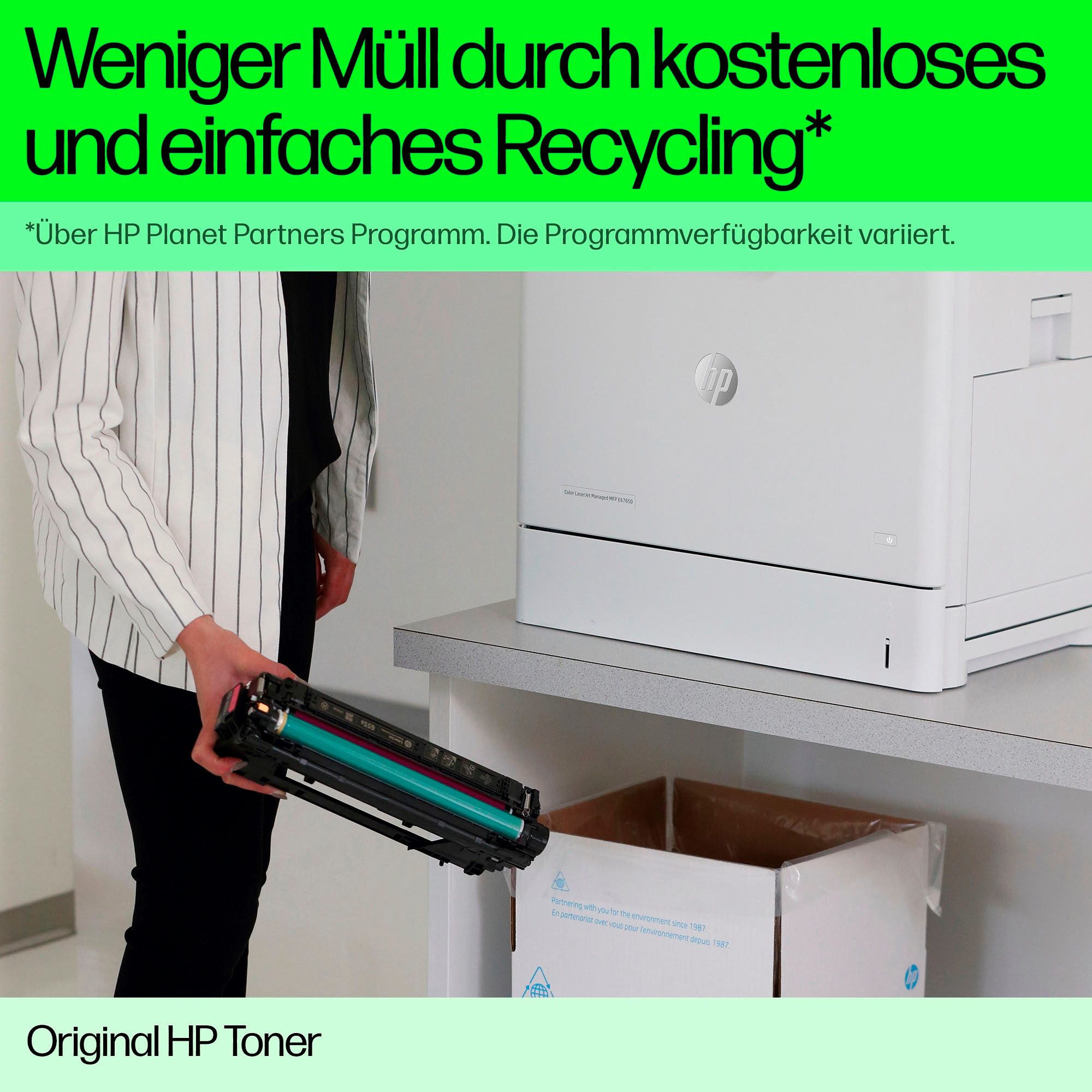 HP Tonerkartusche original HP Toner 415 Größe A+X, Faben: B/C/M/Y