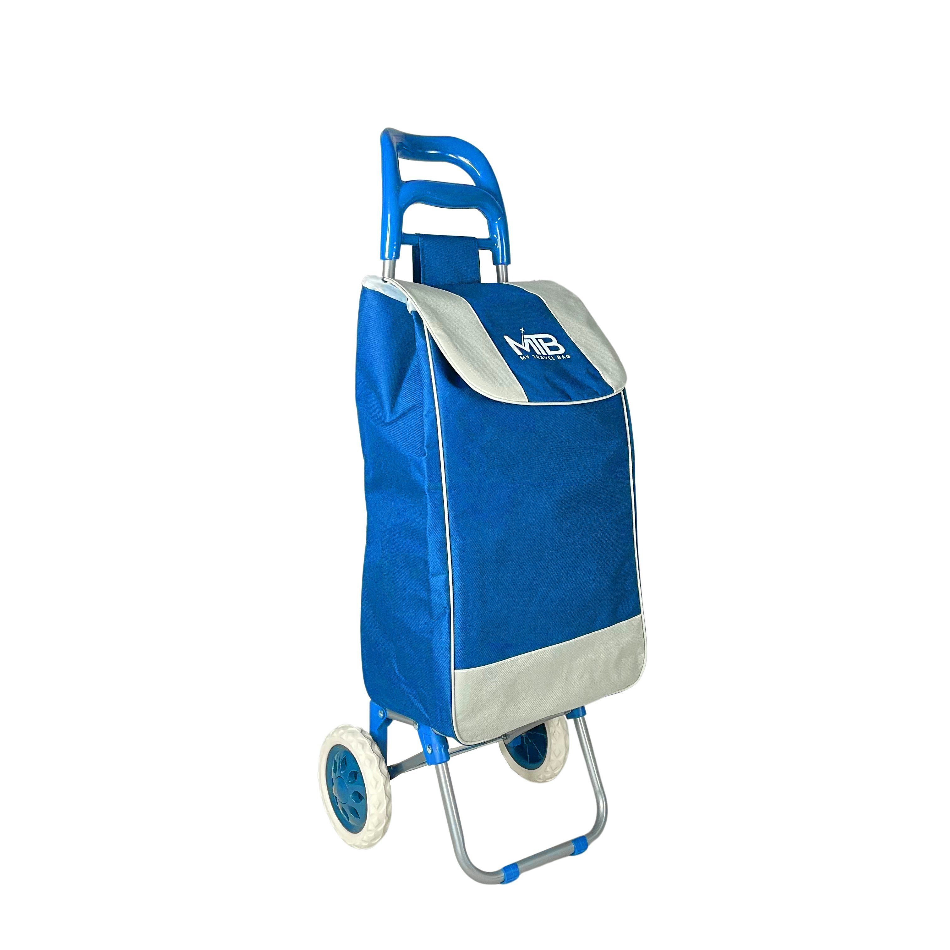 ANDERSEN Einkaufstrolley Royal Shopper Auke – 46 Liter, Klappbar Mit Luftreifen | Aluminium-Gestell, Abnehmbare Tasche, Bis 50 Kg Belastbar