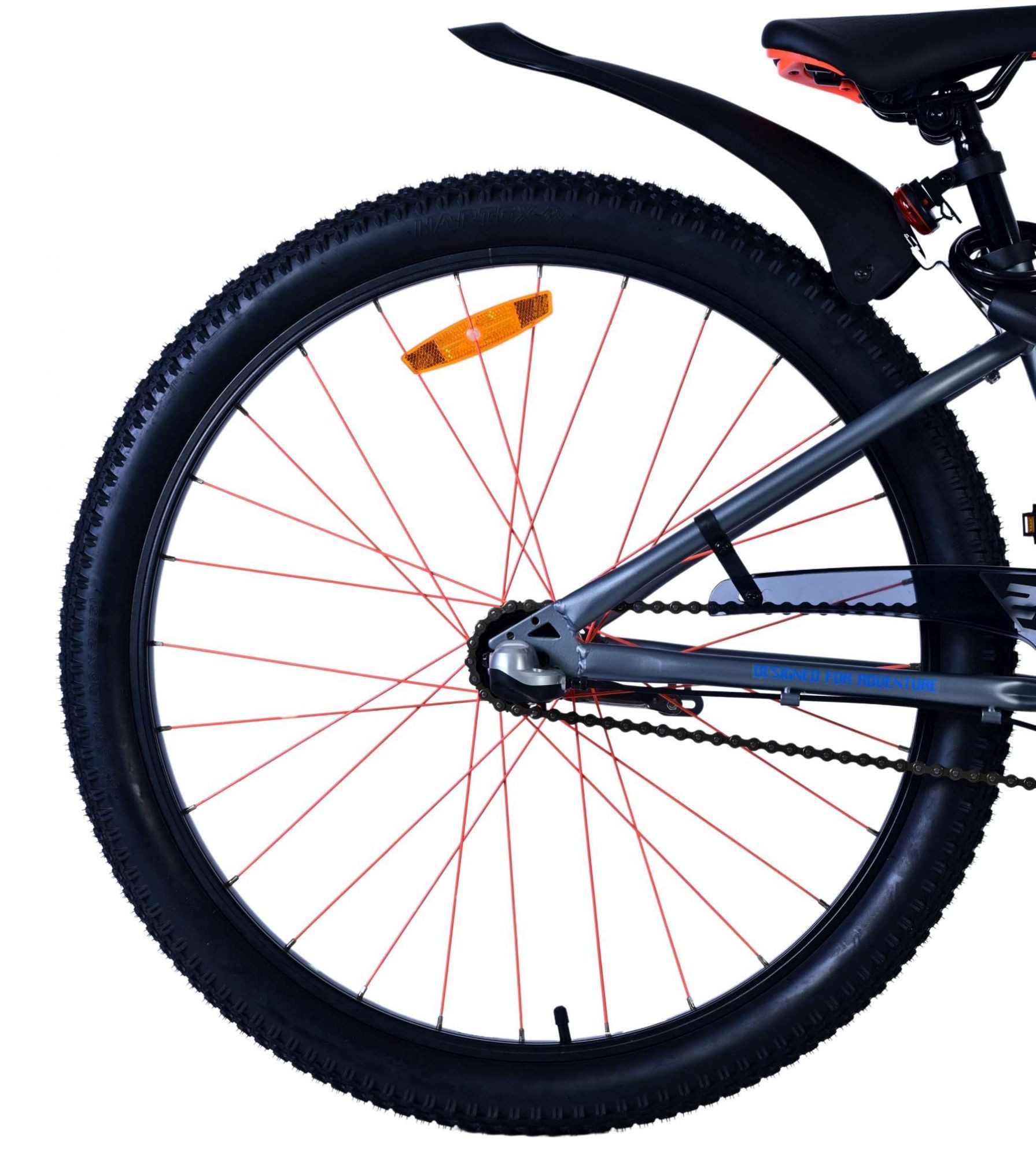 Volare Kinderfahrrad Volare Rocky Kinderfahrrad - 26 Zoll - Blau - Shimano Nexus 3 Gänge, Vorderradbremsen, Höhenverstellbarer Sattel, Reflektoren