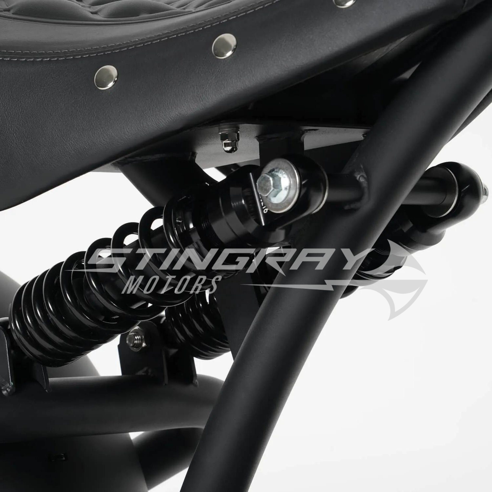 Stingray Motors E-Motorroller Elektroroller Harley E-Chopper km/h 3000,00 km/h, 50 / M1P, 30Ah 3kw, W, Titanblau 45