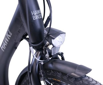 HAWK Bikes E-Bike HAWK eCity Comfort, 7 Gang Shimano Nexus 7-Gang Schaltwerk, Nabenschaltung, Frontmotor, 468 Wh Akku, Pedelec