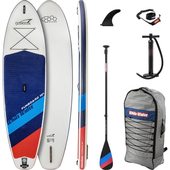 White Water SUP-Board FUNBOARD 10'8" x 34" x 6&quot