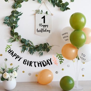 OSTWOLKE Luftballon Luftballon Geburtstagsdeko für Kinder Kindergeburtstags-Deko-Set