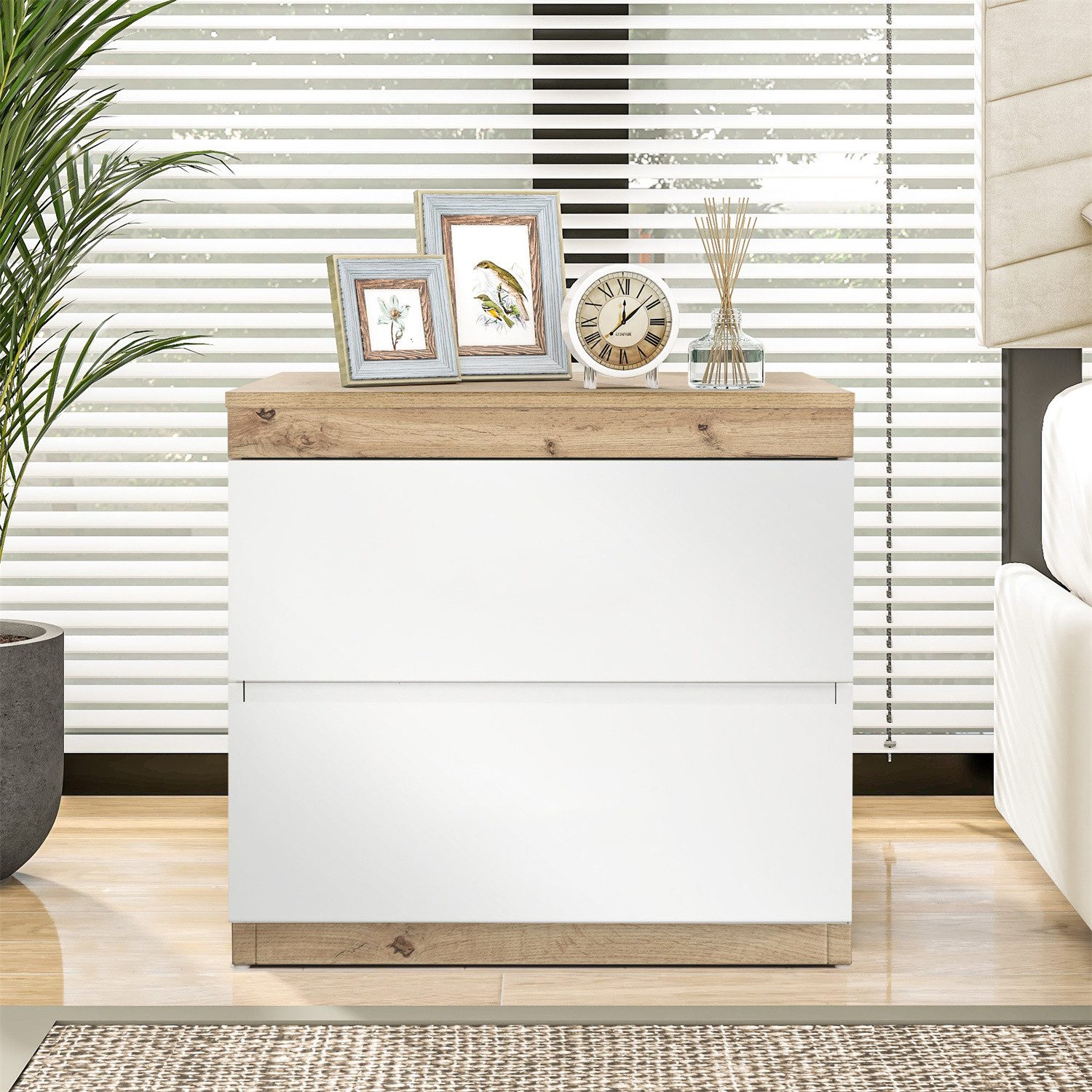 autolock Nachttisch Nachttisch, Nachtschrank mit Schubladene günstig online kaufen