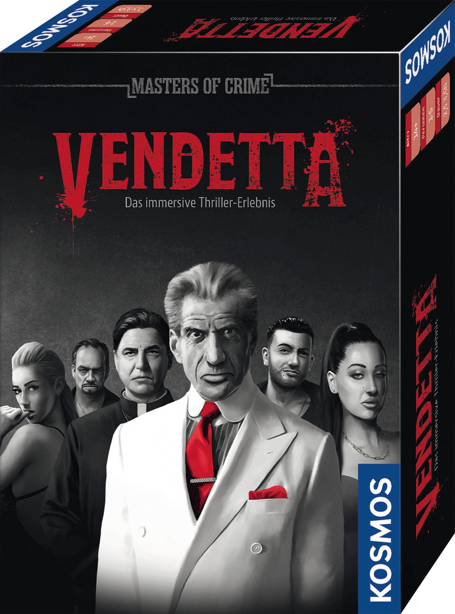 Kosmos Spiel, Masters of Crime - Vendetta, Made in Germany | Strategiespiele