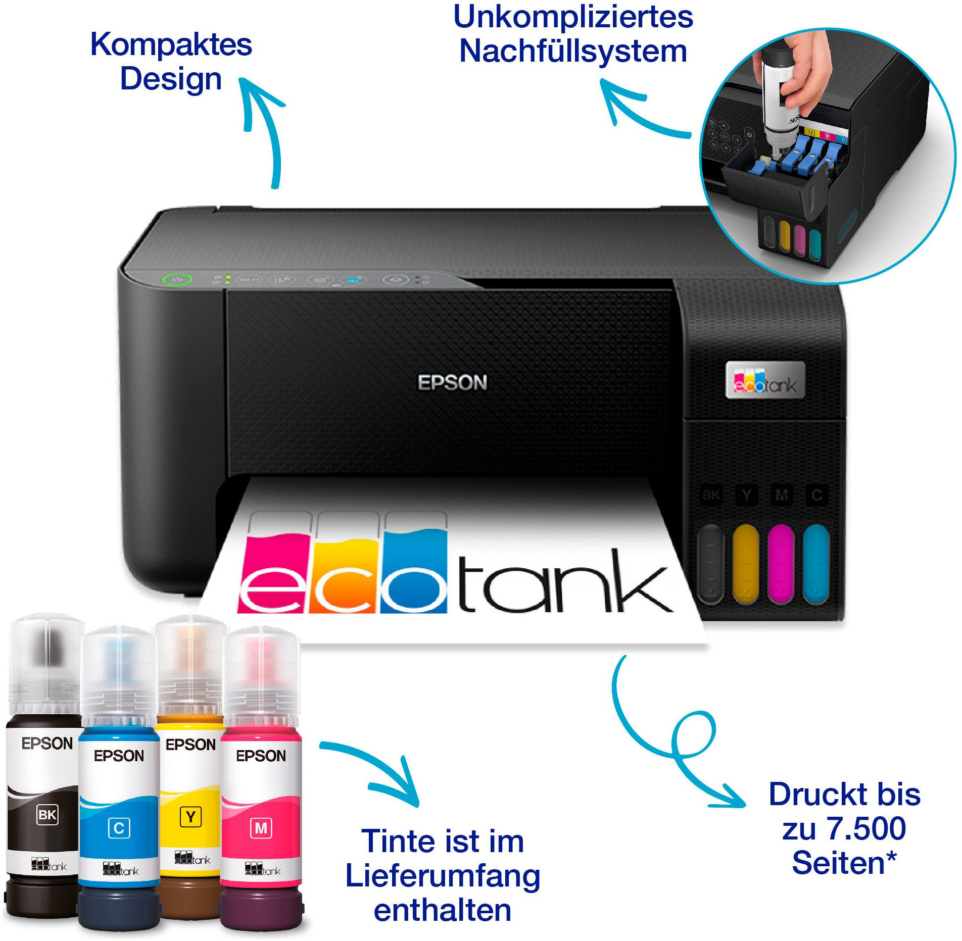 EcoTank ET-2862 Multifunktionsdrucker