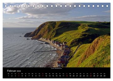 CALVENDO Wandkalender Schottland (Tischkalender 2024 DIN A5 quer), CALVENDO Monatskalender