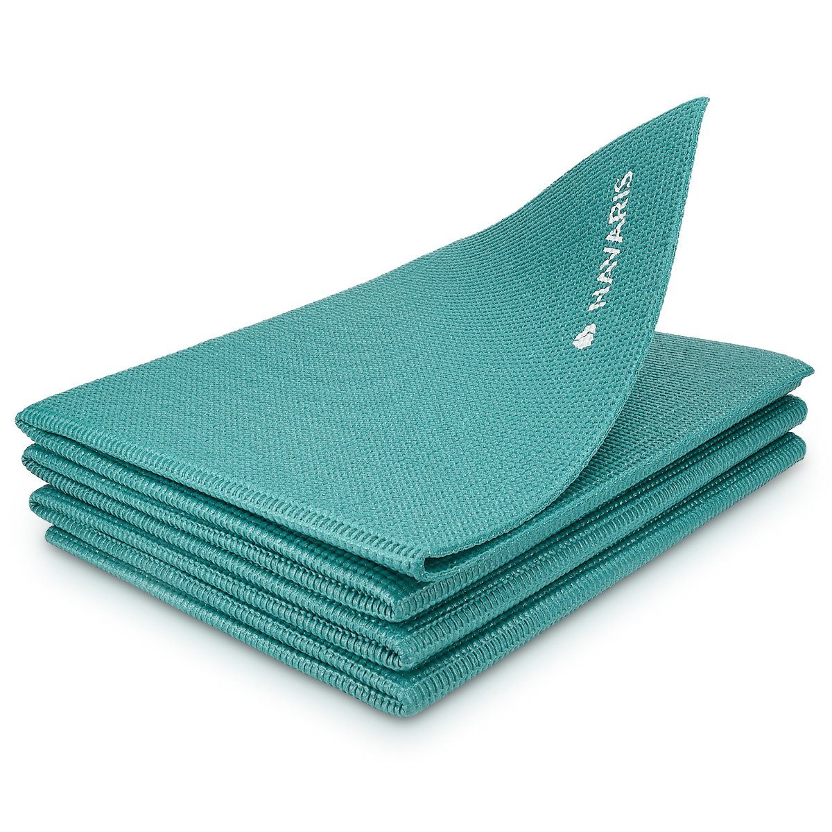 Navaris Yogamatte, klappbare Fitnessmatte - 4mm Sportmatte Fitness Pilates Sport