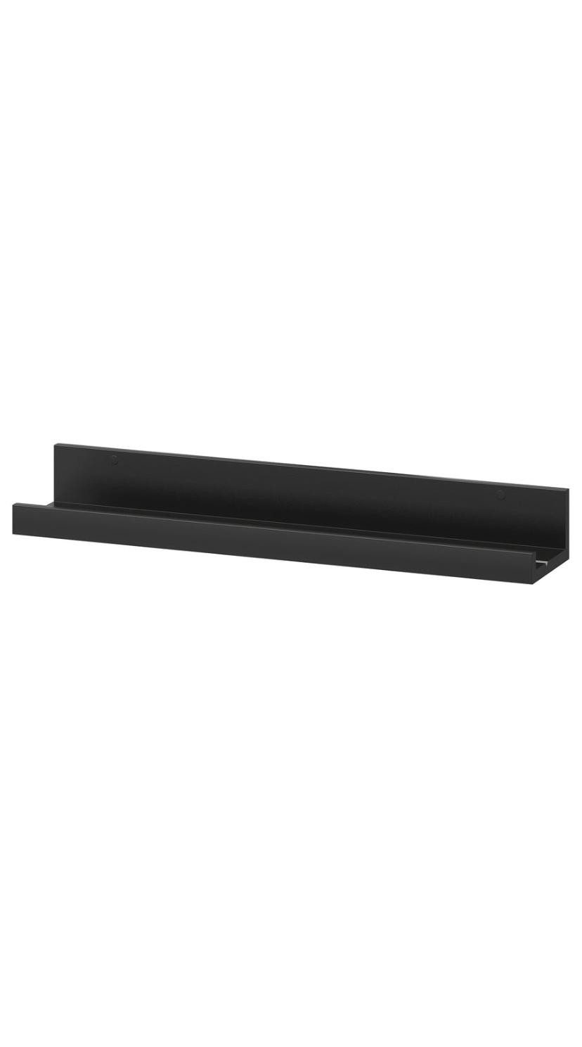 IKEA Bilderleiste IKEA MOSSLANDA Bilderleiste in schwarz; (55cm)