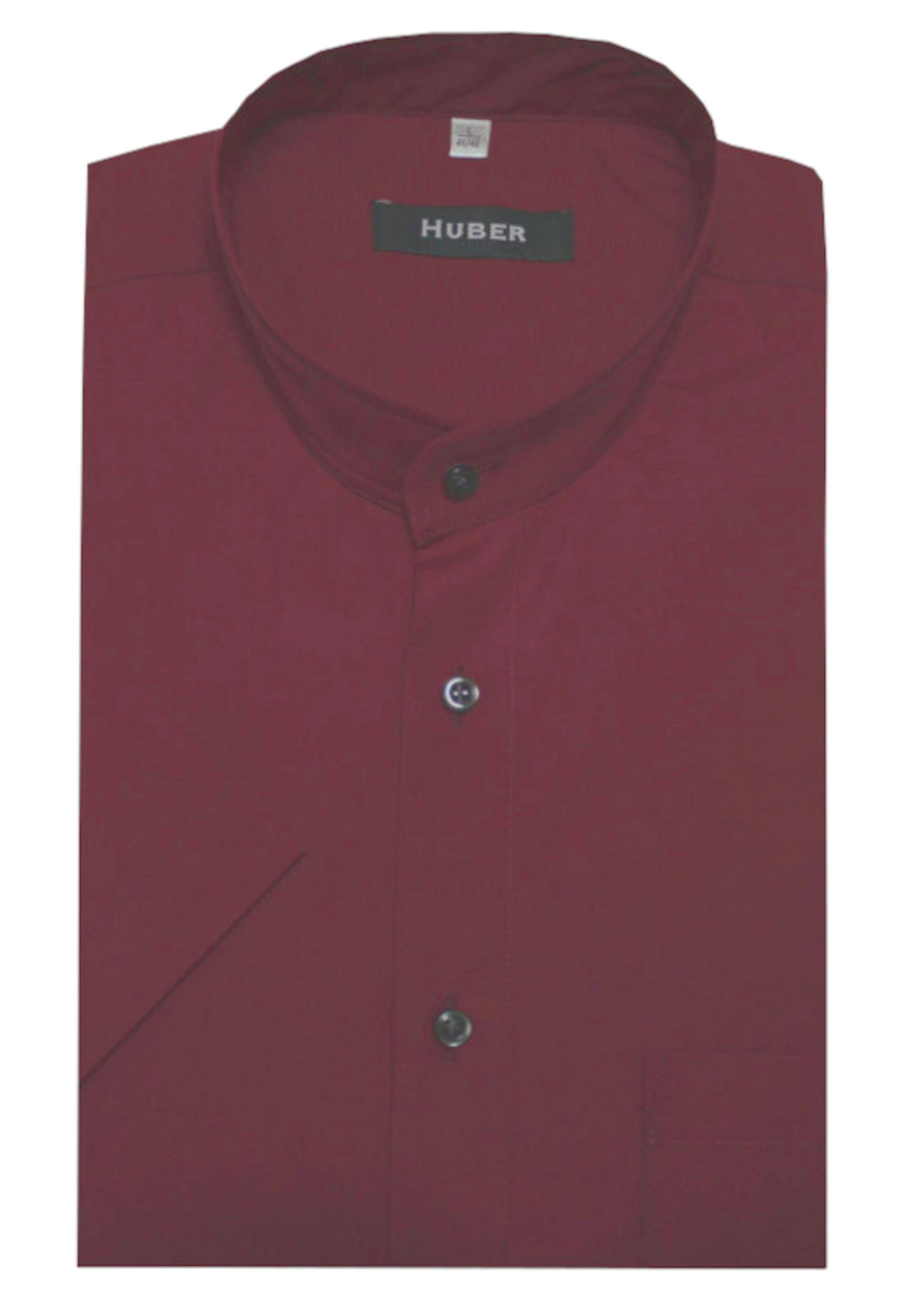 Huber Hemden Kurzarmhemd HU-0181 Stehkragen Kurzarm günstig online kaufen