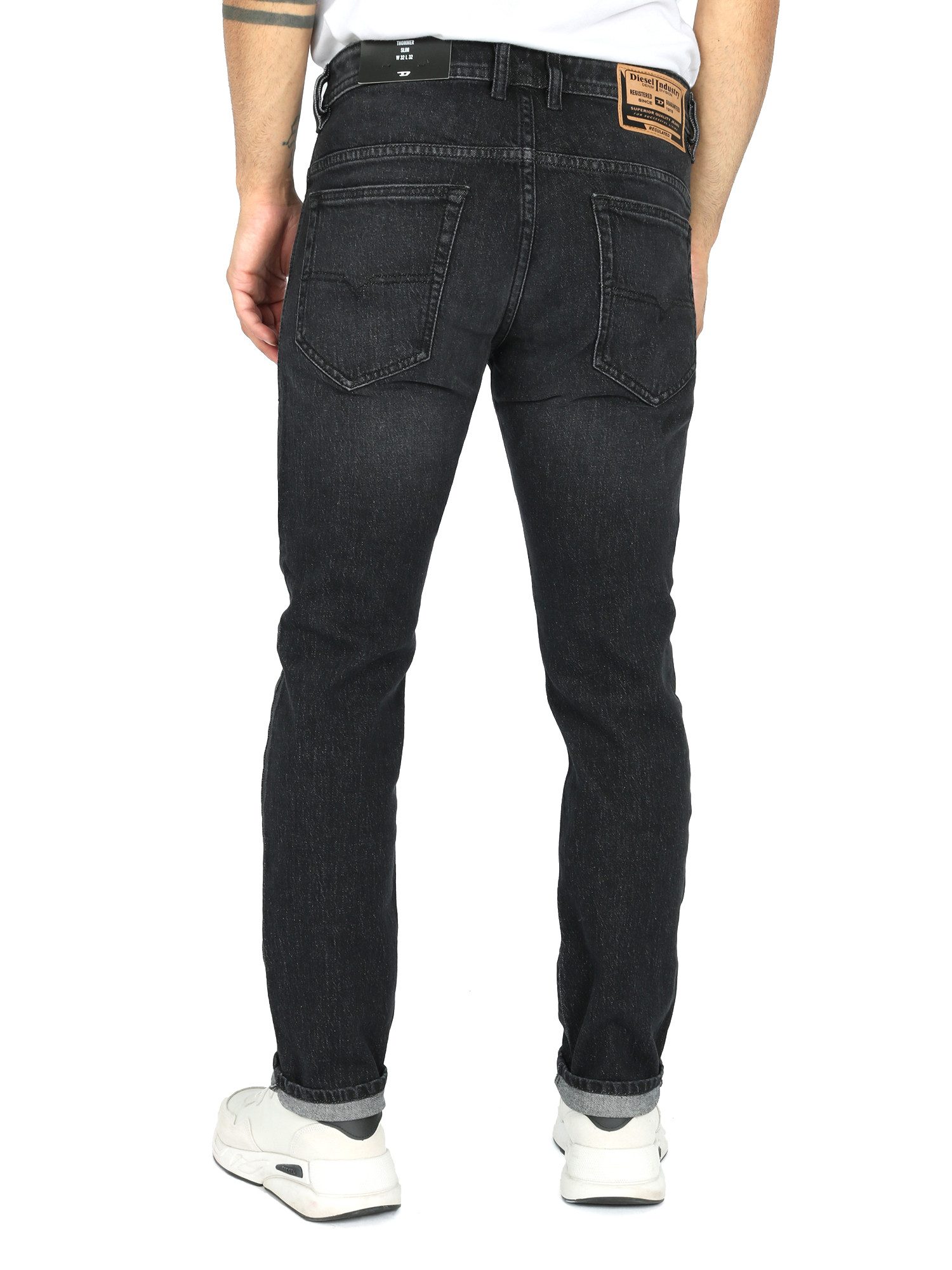 Diesel Slim-fit-Jeans Stretchjeans - THOMMER-R R9H20 - Länge:32